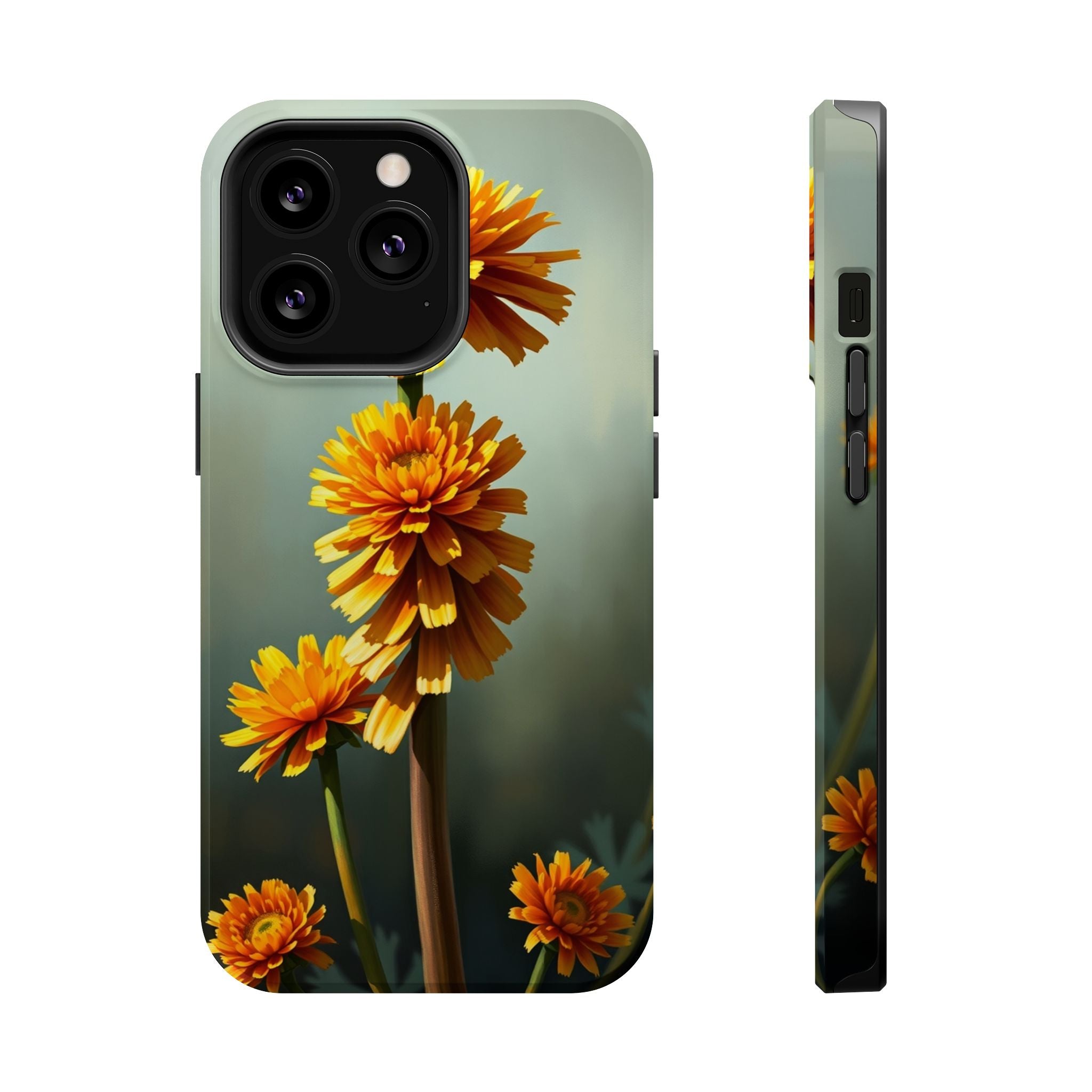 iPhone Ranunculus Stack Electric Art Slim Everyday Designer Case · iPhone Case