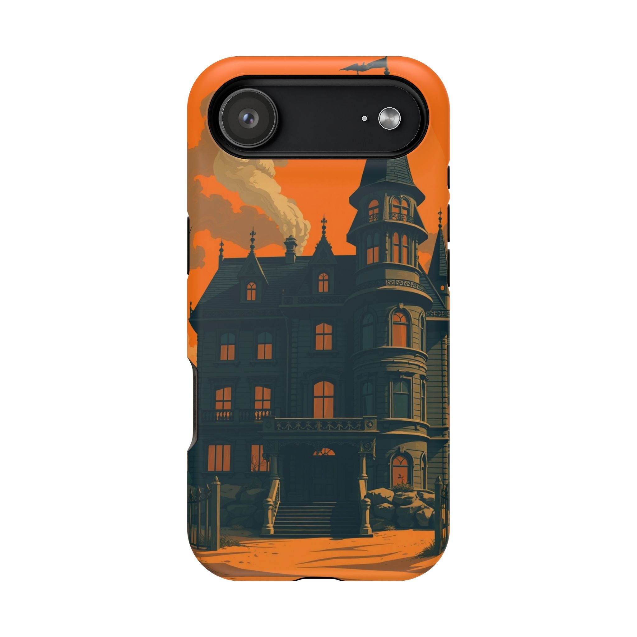 iPhone Vibrant Haunted Mansion Design Slim Everyday Designer Case · iPhone Case
