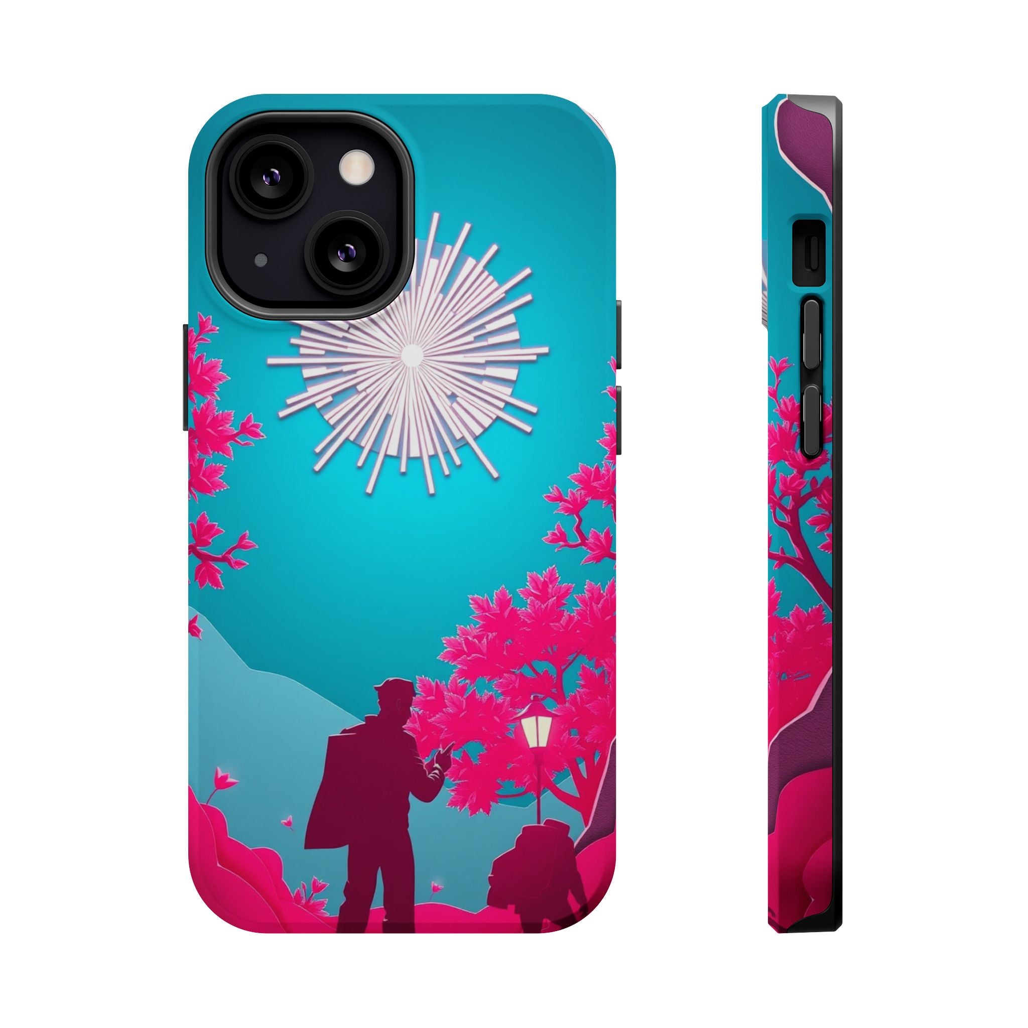 iPhone Bud Burst Paper Cut Art Slim Everyday Designer Case · iPhone Case