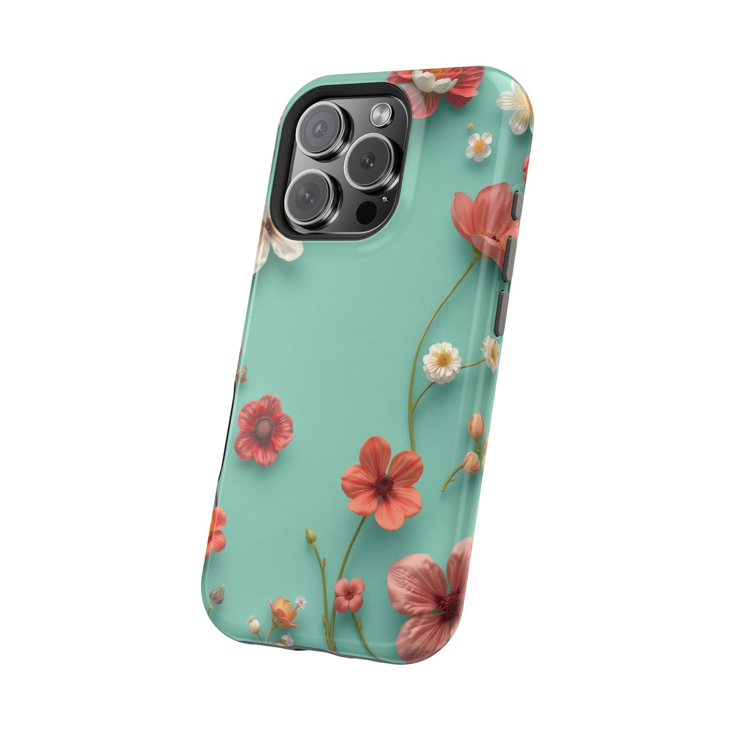 iPhone Pressed Botanicals 3D Digital Slim Everyday Designer Case · iPhone Case