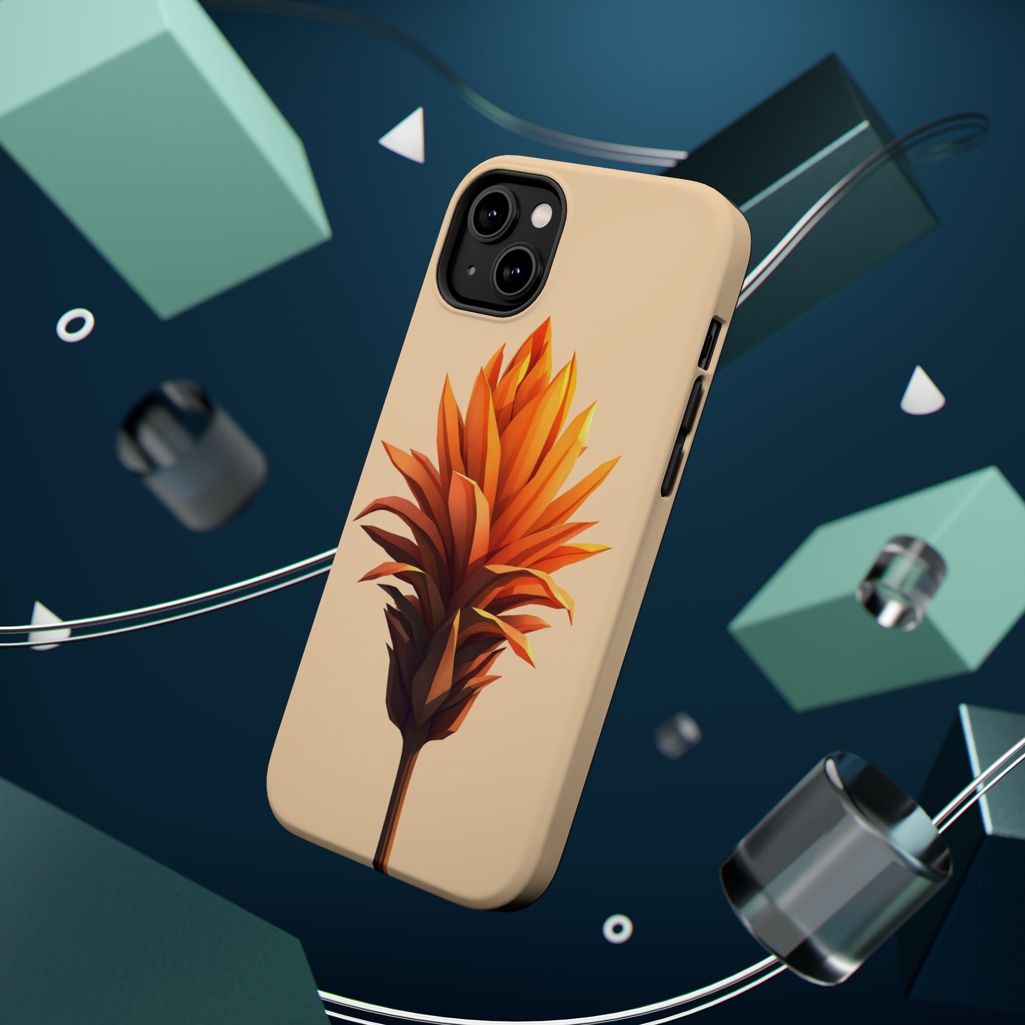 iPhone Sunset Amber And Peach Desert Flower Slim iPhone Everyday · iPhone Case