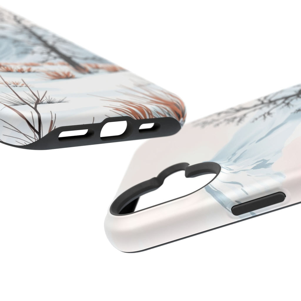 iPhone Radiant Arctic Tundra Design Slim Everyday Designer Case · iPhone Case