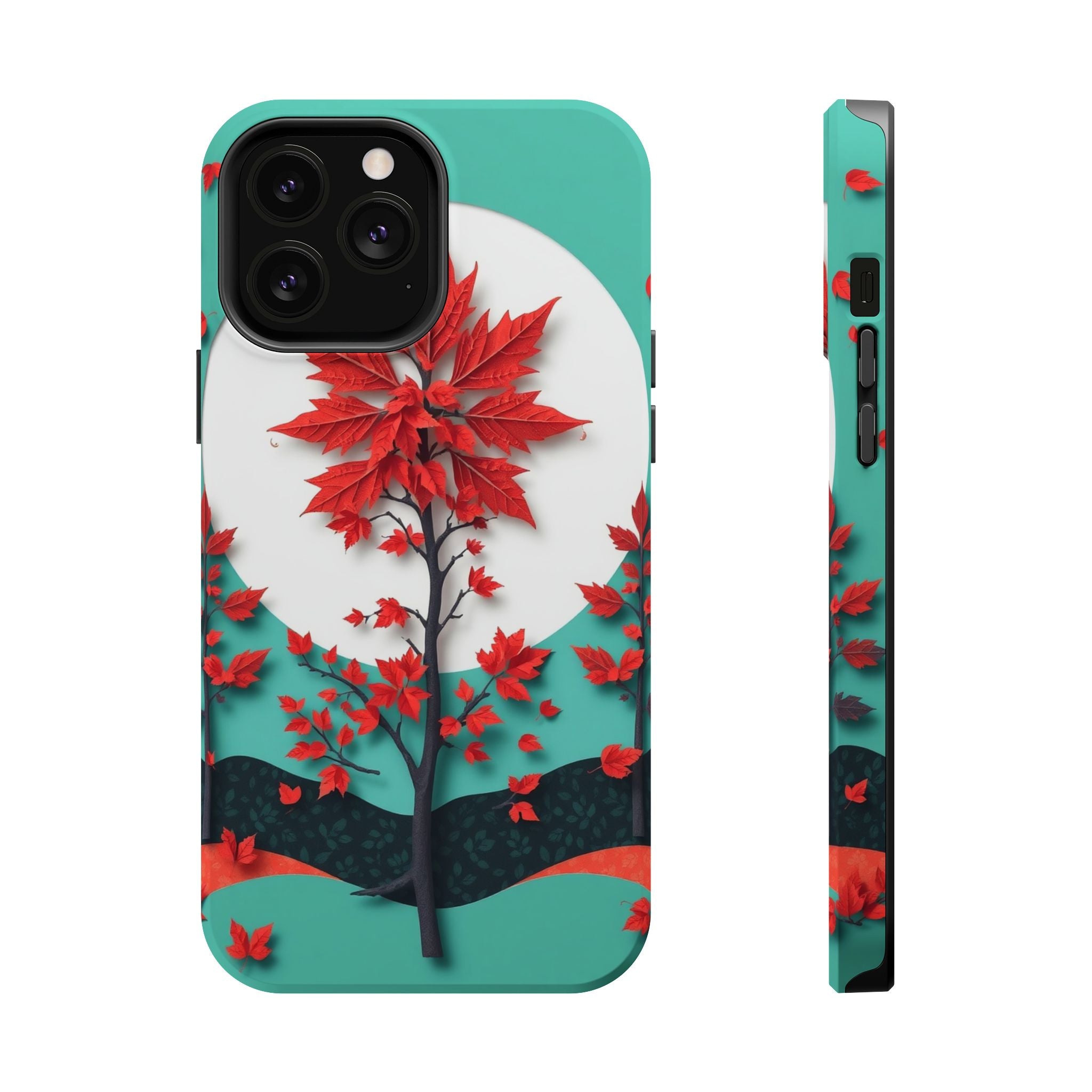 iPhone Autumn Maple Mystic Art Slim Everyday Designer Case · iPhone Case