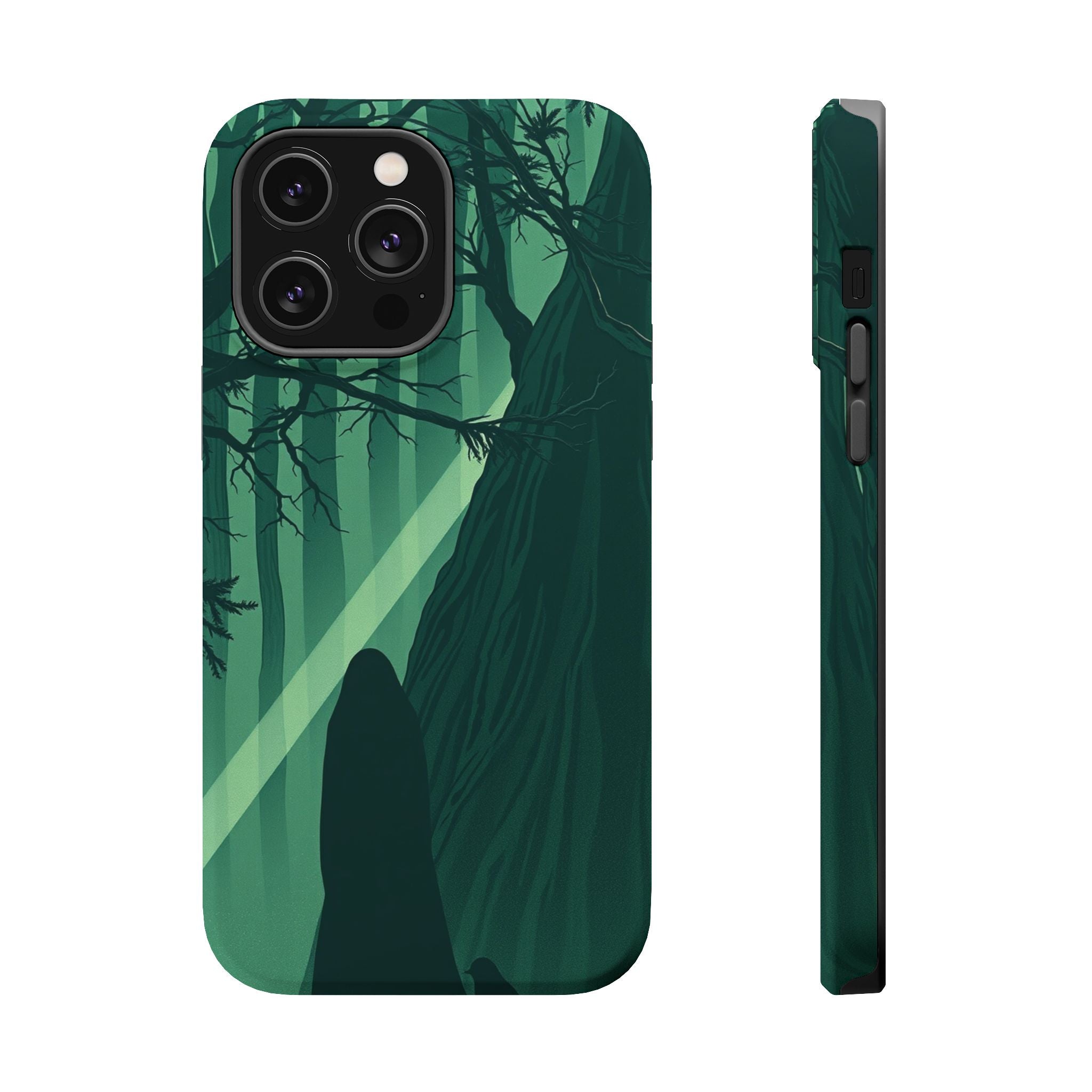 iPhone Sage And Ivory Dark Forest Spirits Slim Everyday Designer Case · iPhone C