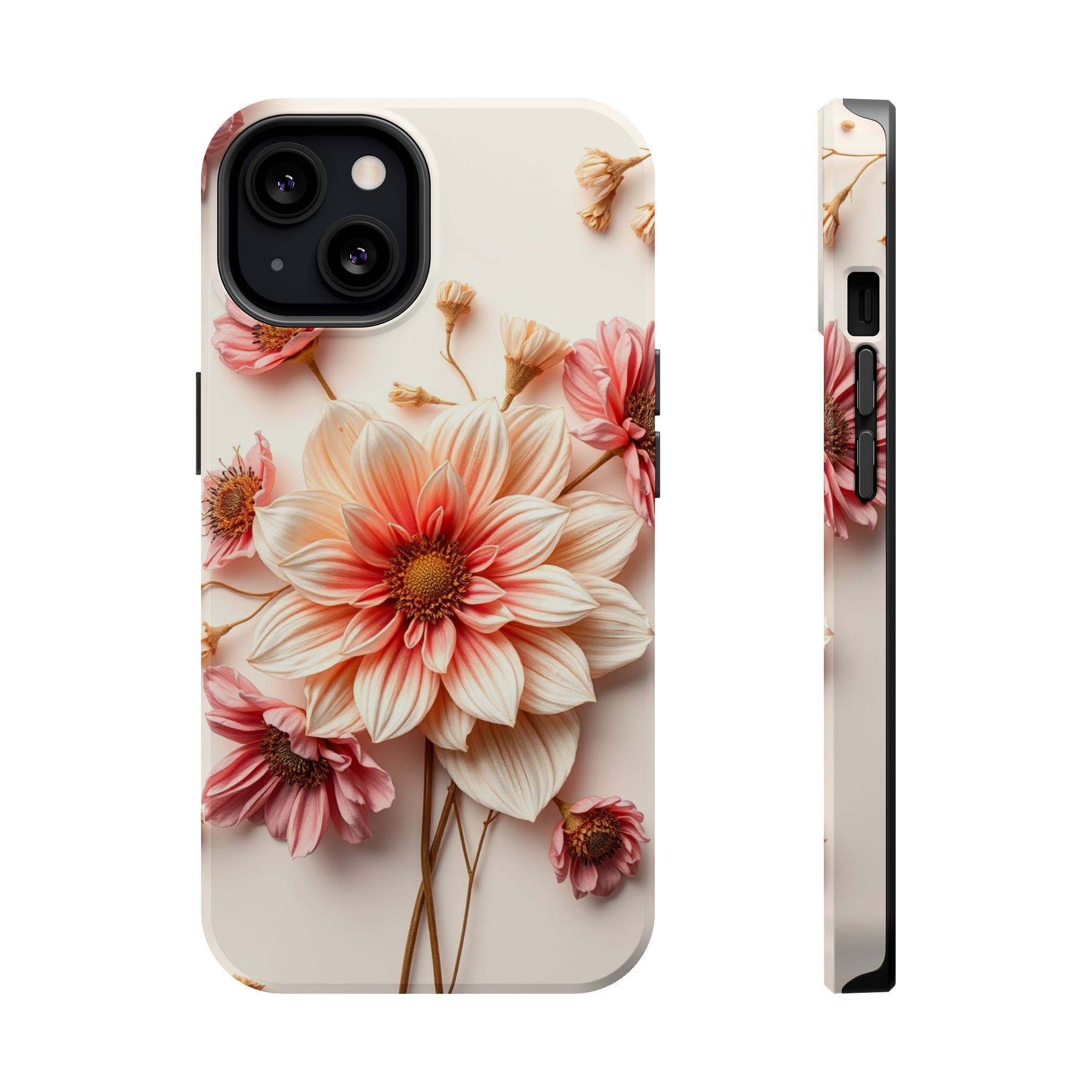 iPhone Dried Flower Flat Lay Enchanted Art Slim iPhone Everyday · iPhone Case