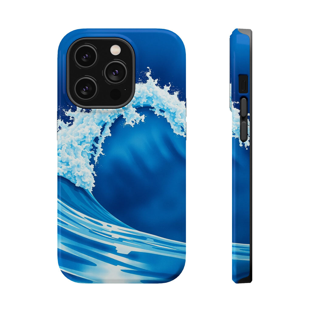 iPhone Serene Wave Interference Design Slim Everyday Designer Case · iPhone Case