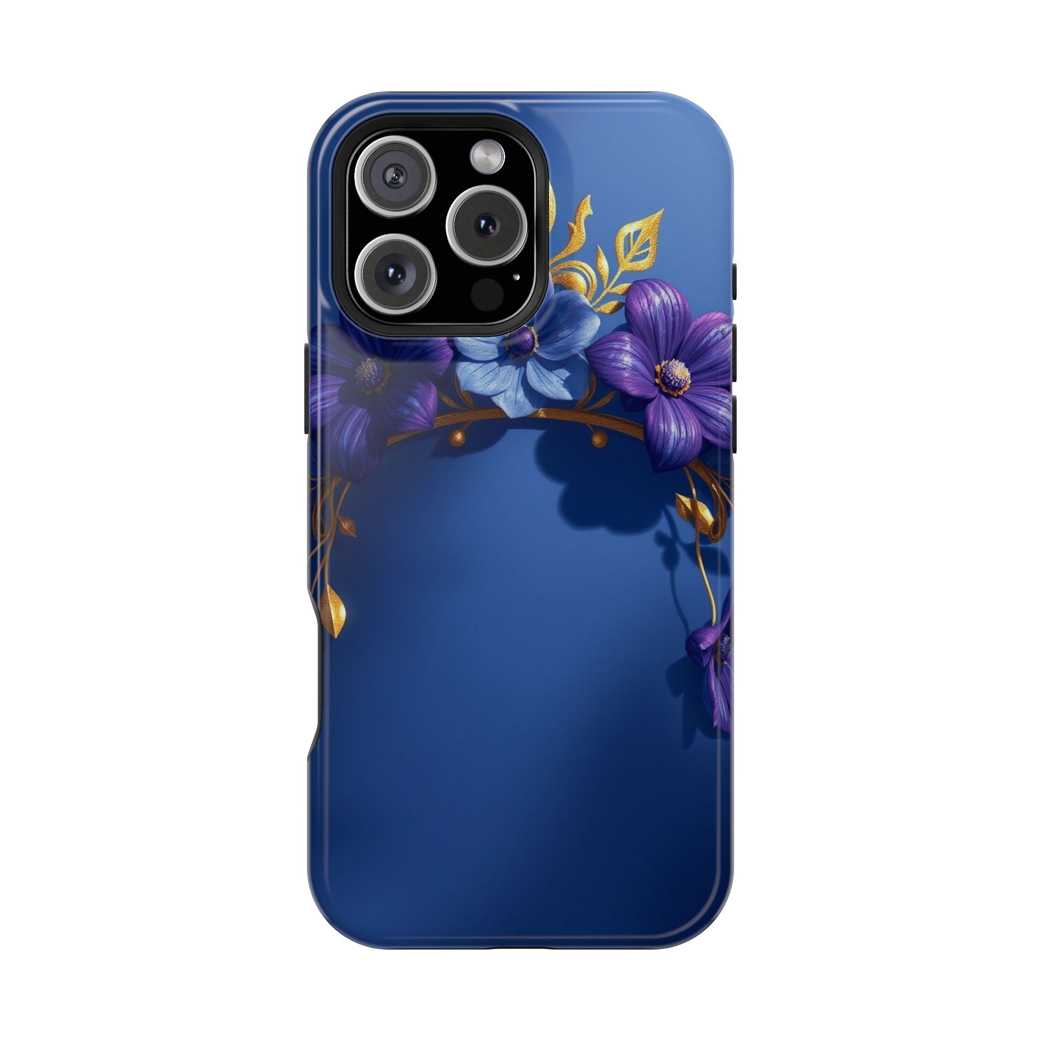 iPhone Vibrant Floral Crown Design 14 Slim Everyday Designer Case · iPhone Case