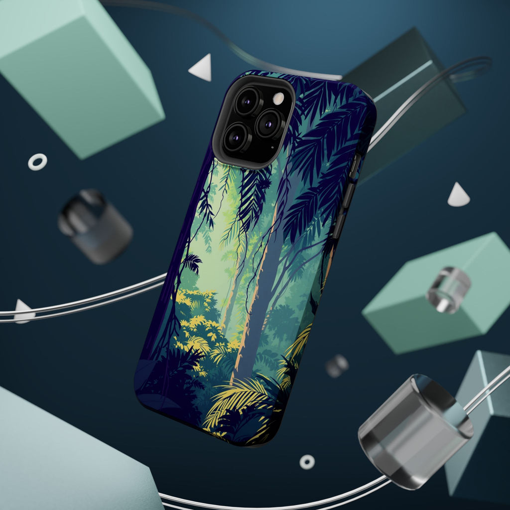 iPhone Mint And Blush Rainforest Canopy Slim Everyday iPhone Designer · iPhone C