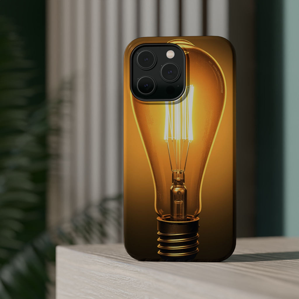 iPhone Edison Bulb Warm Enchanted Art Slim Everyday Designer Case · iPhone Case