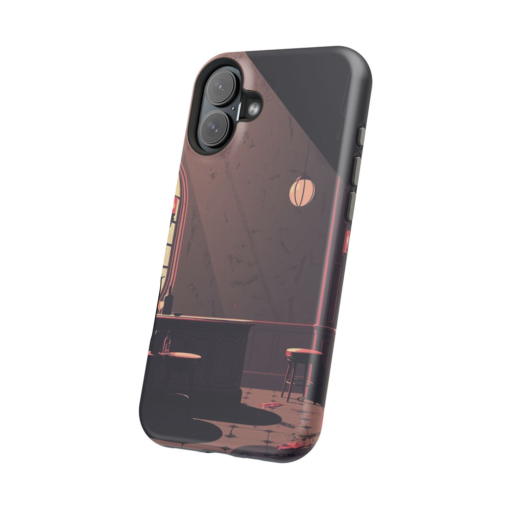iPhone Speakeasy Dark Grunge Distressed Slim Everyday Designer Case · iPhone Cas