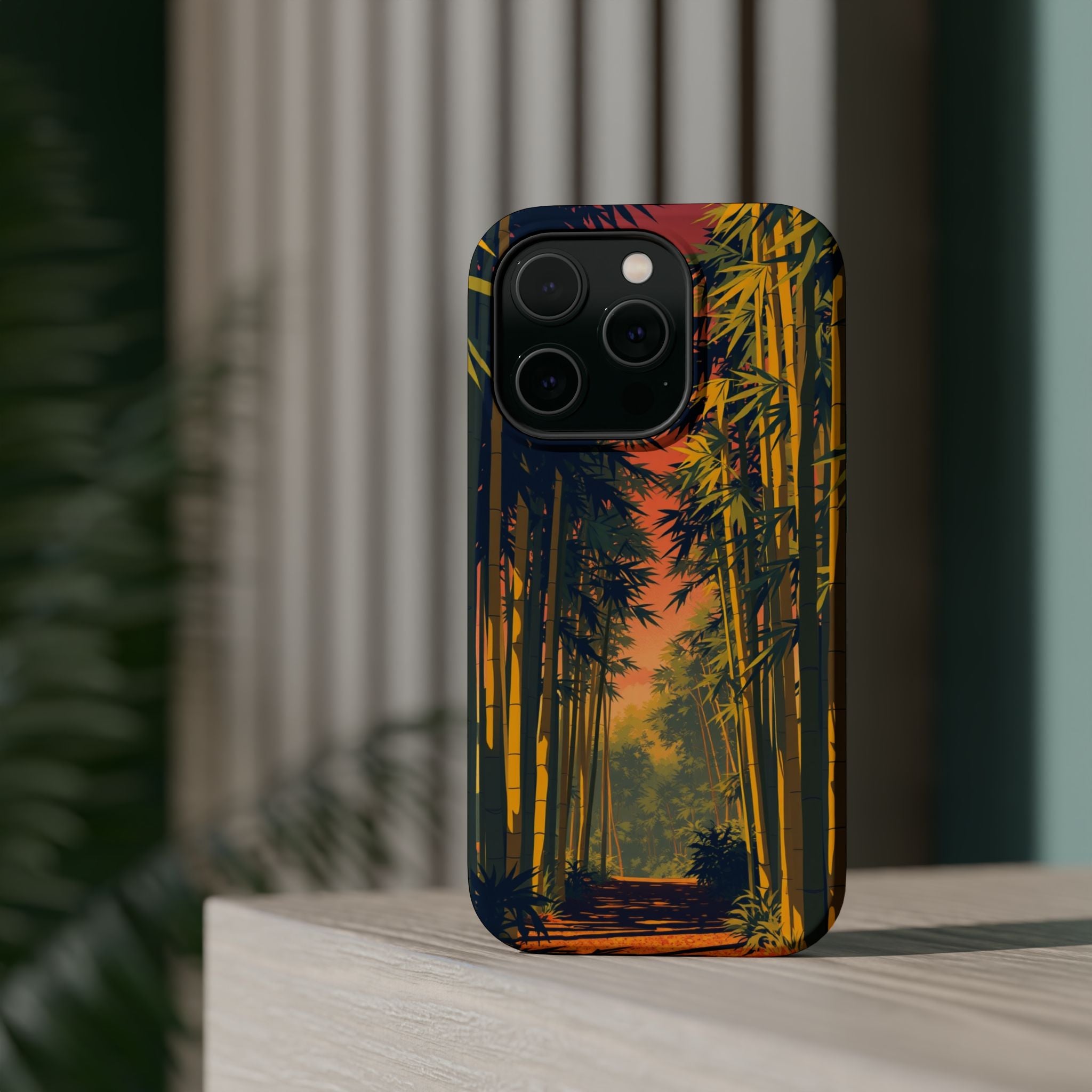 iPhone Bamboo Grove Enchanted Art 13 Slim Everyday Designer Case · iPhone Case