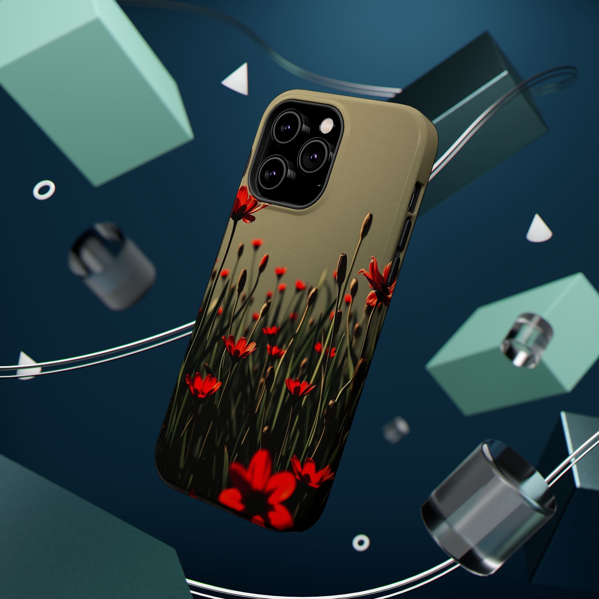 iPhone Vibrant Spring Meadow Design Slim Everyday Designer Case · iPhone Case
