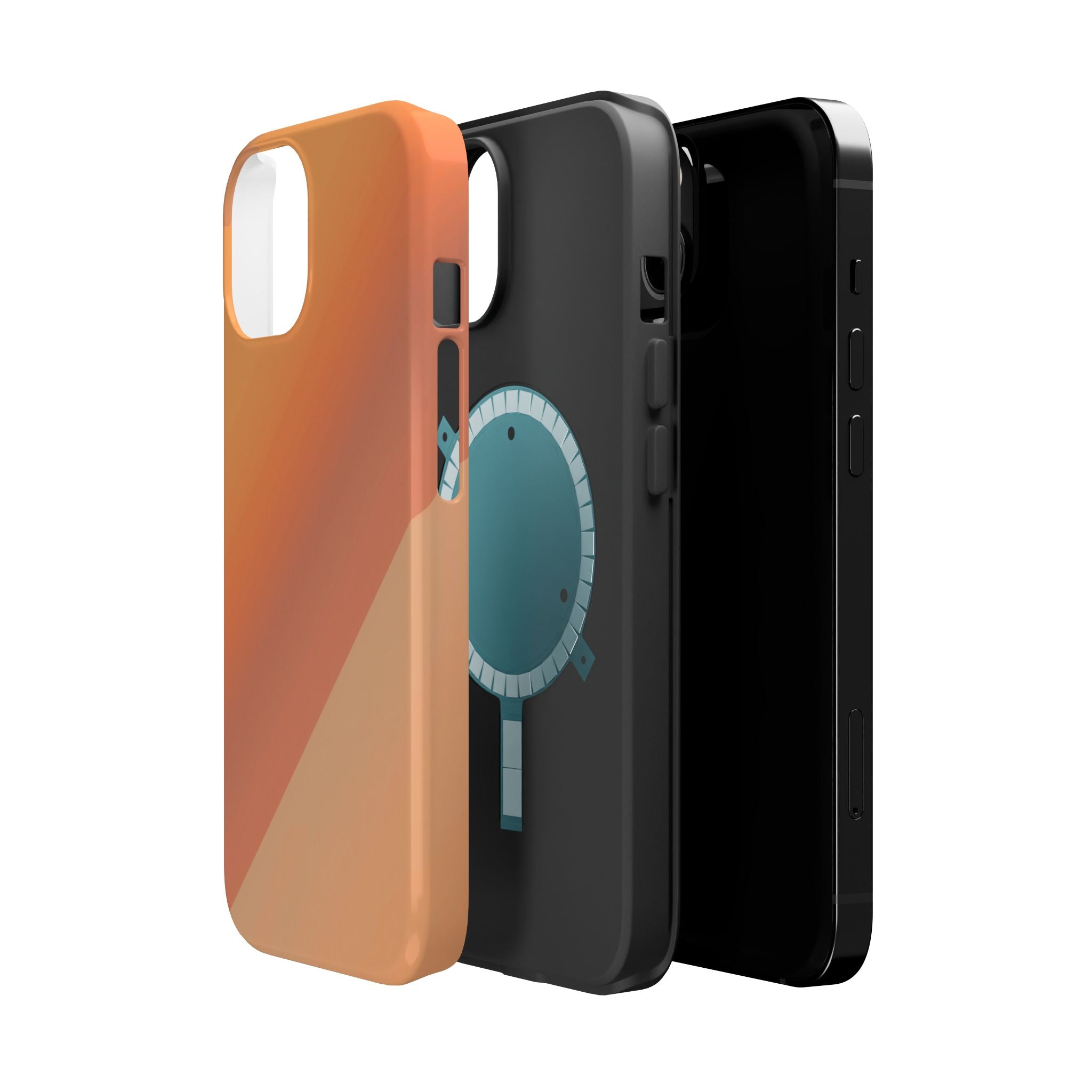 iPhone Geometric Gradient Vibrant Watercolor Slim iPhone Everyday · iPhone Case
