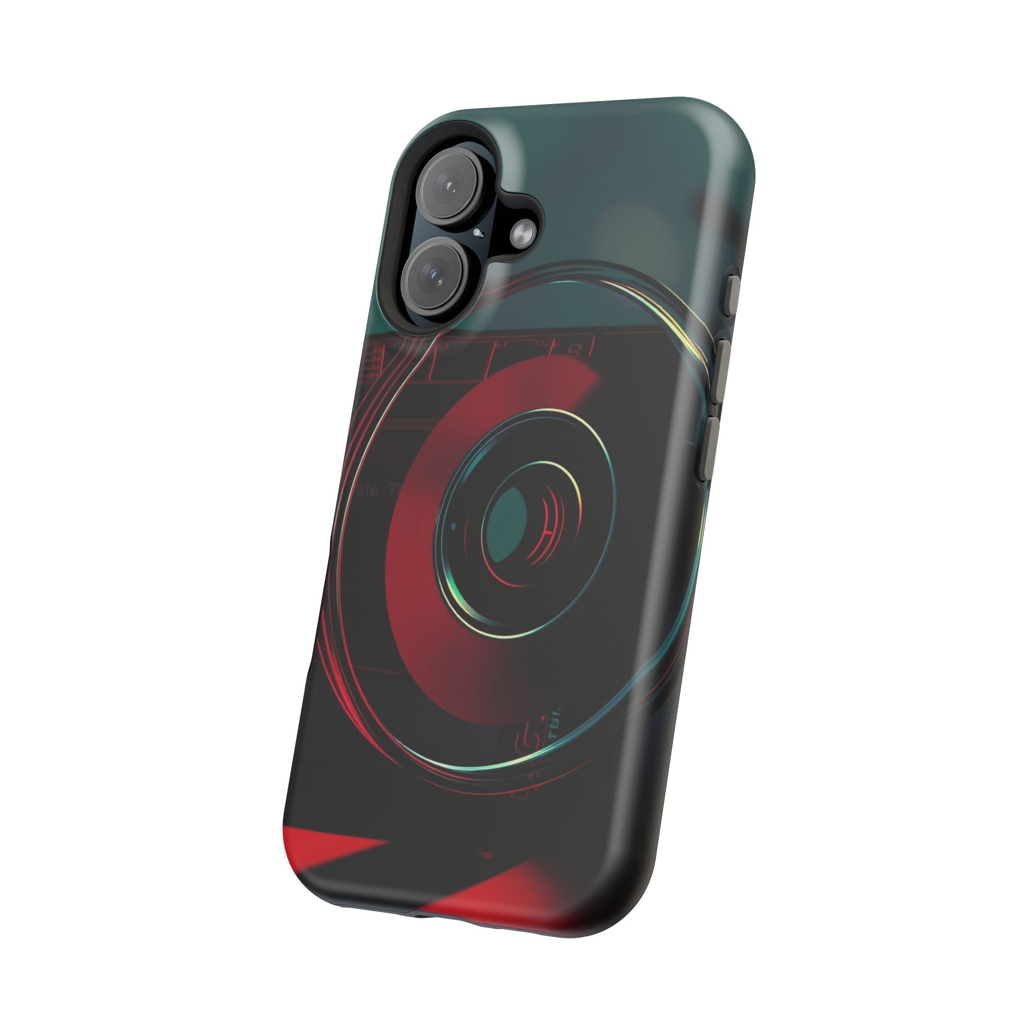 iPhone Vibrant Cassette Tape Rewind Design Slim Everyday Designer Case · iPhone