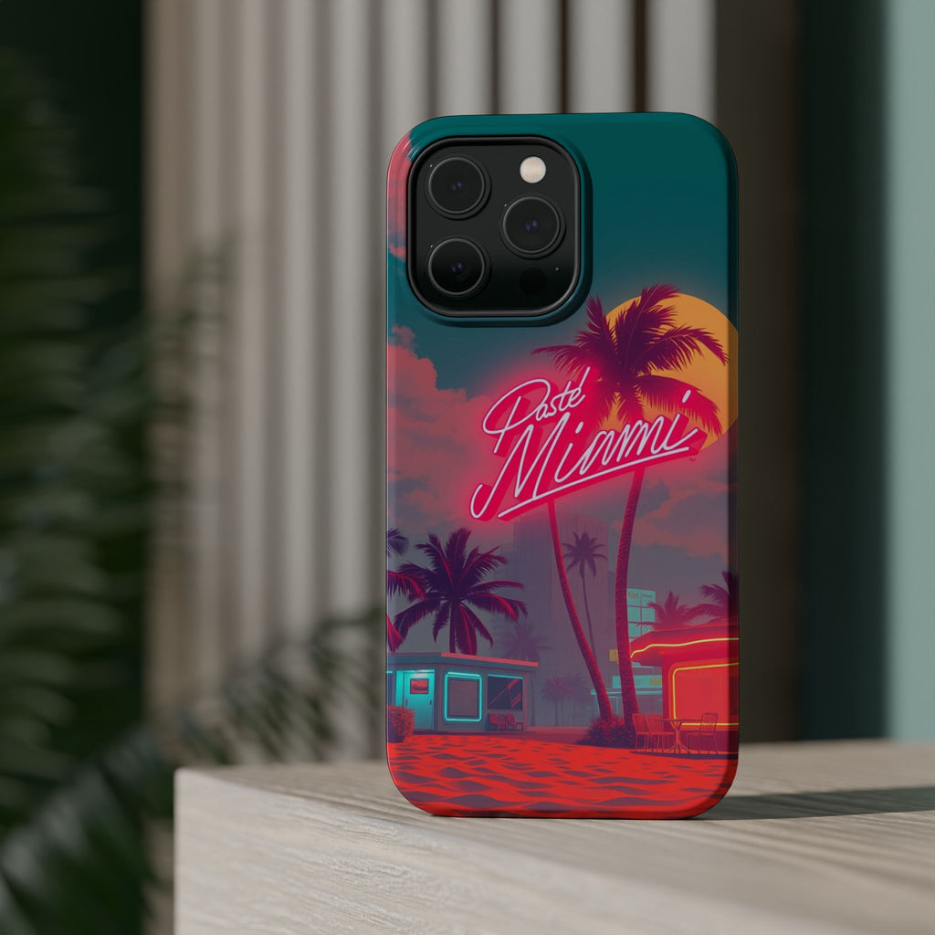 iPhone 1980s Pastel Miami Enchanted Art Slim Everyday Designer Case · iPhone Cas