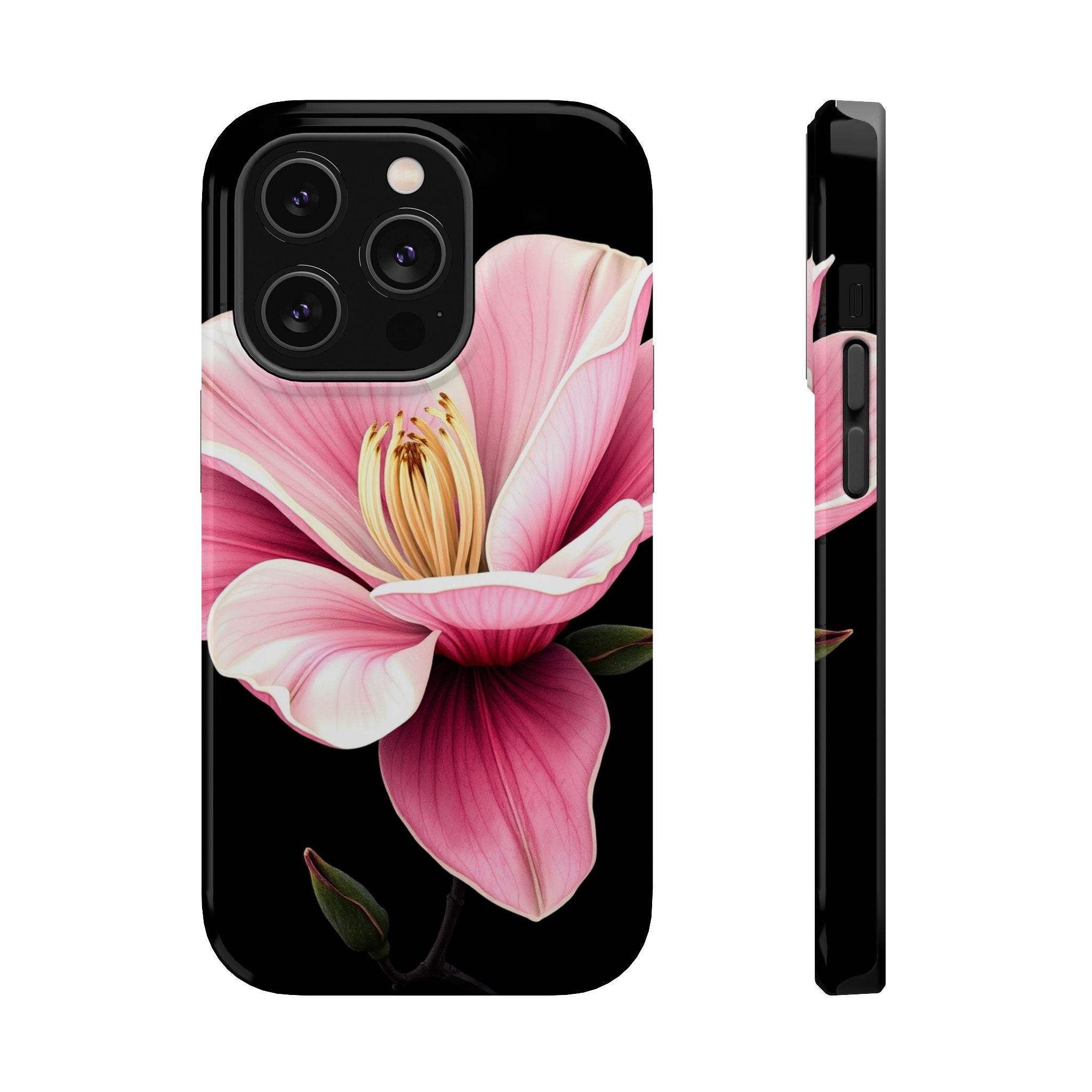 iPhone Magnolia Dream Dark Gothic Ink Slim Everyday Designer Case · iPhone Case