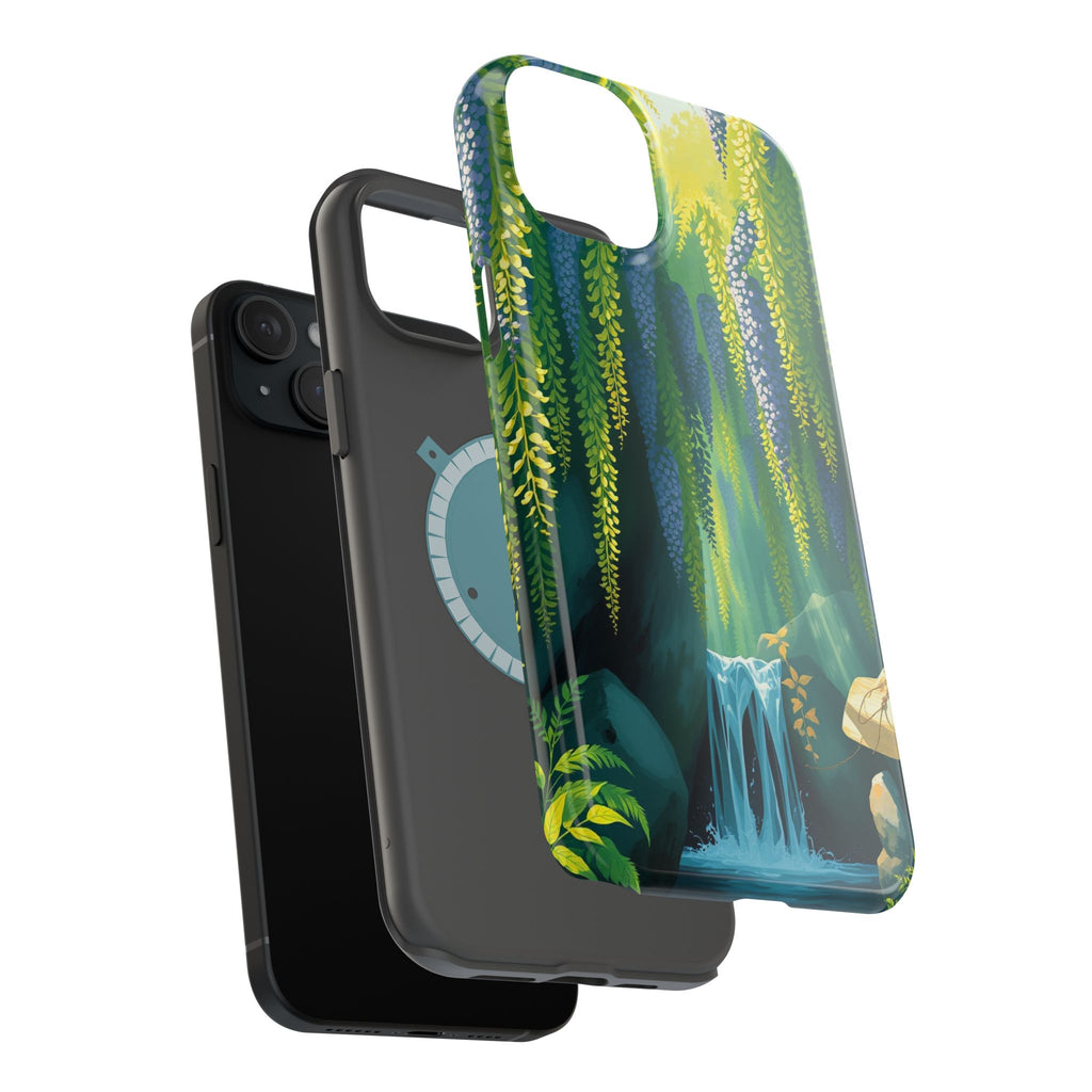 iPhone Wisteria Cascade Mystic Art Bold Modern Everyday Snap Case · iPhone Case