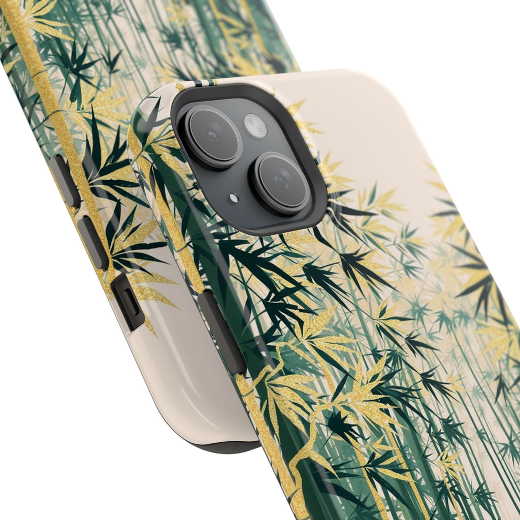 iPhone Serene Bamboo Grove Design Bold Modern Everyday Snap Case · iPhone Case