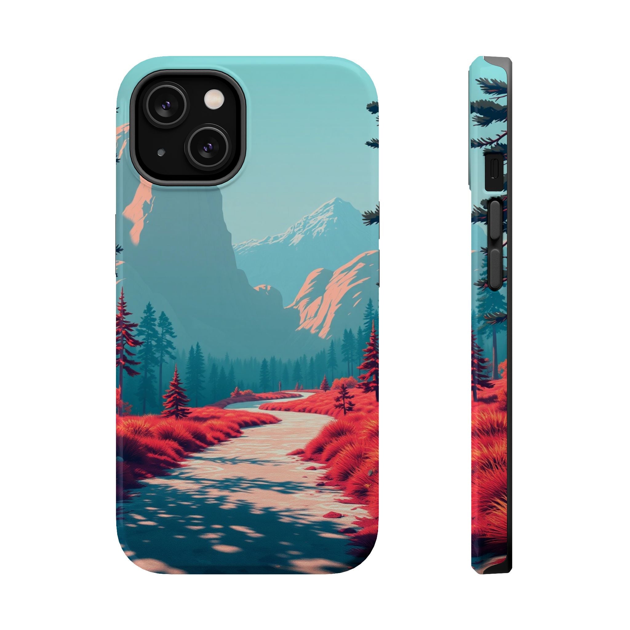 iPhone Pine Ridge Bold Art Slim Everyday Designer Case · iPhone Case Soft Finish
