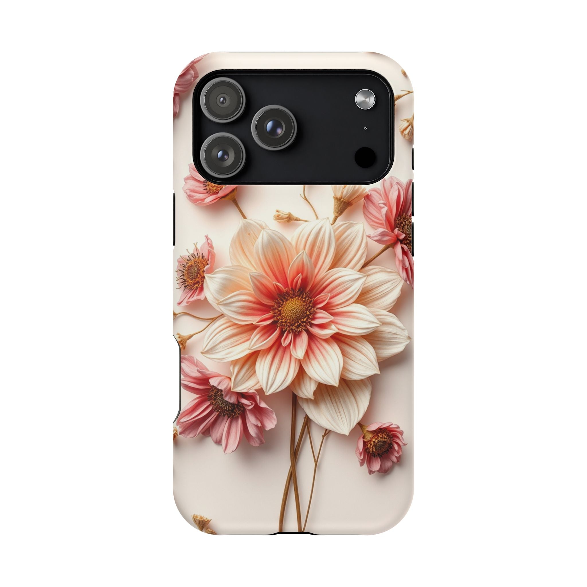 iPhone Dried Flower Flat Lay Enchanted Art Slim iPhone Everyday · iPhone Case