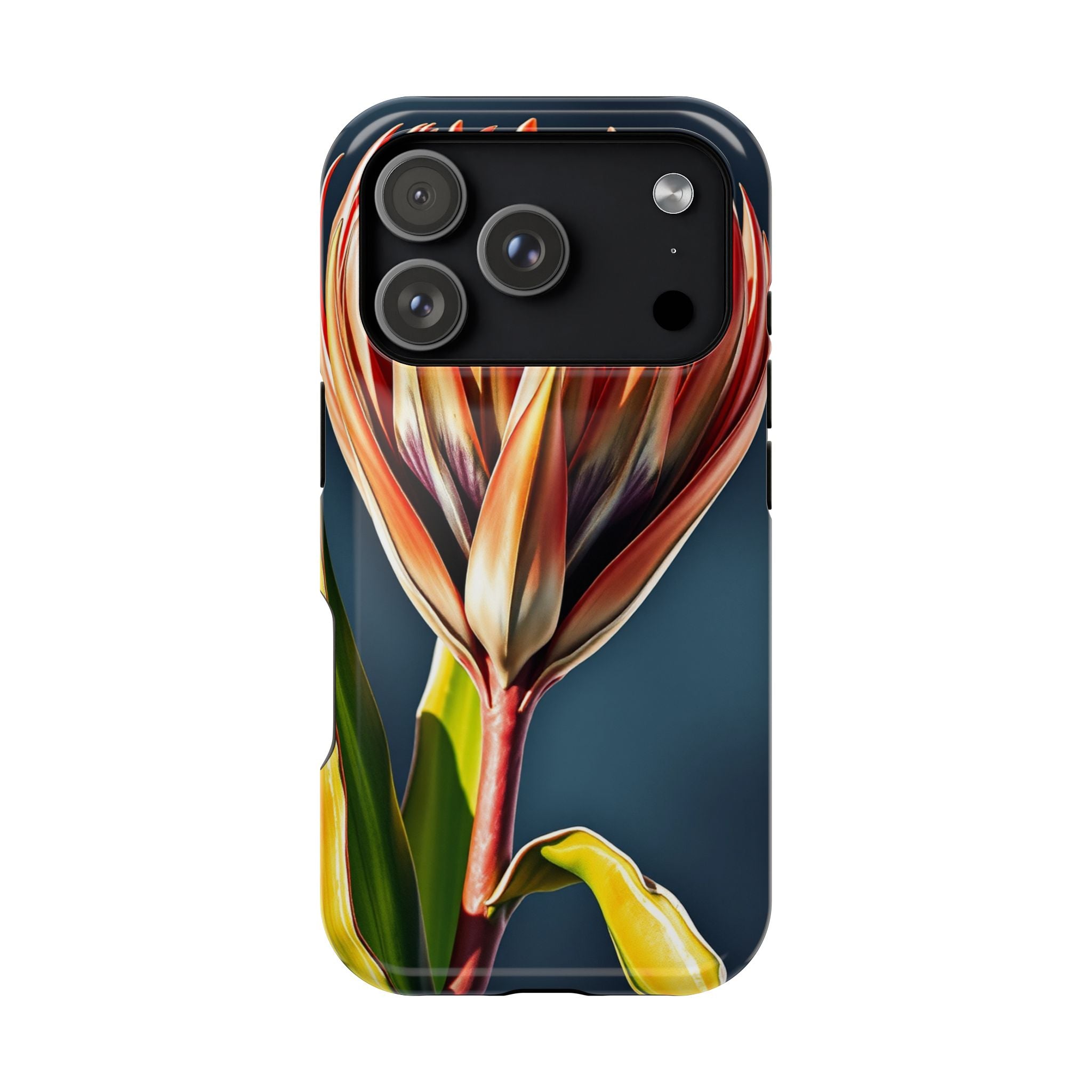 iPhone Protea Bold Vibrant Watercolor Slim Snap Case Ga · iPhone Case