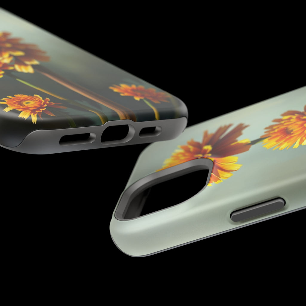 iPhone Ranunculus Stack Electric Art Slim Everyday Designer Case · iPhone Case