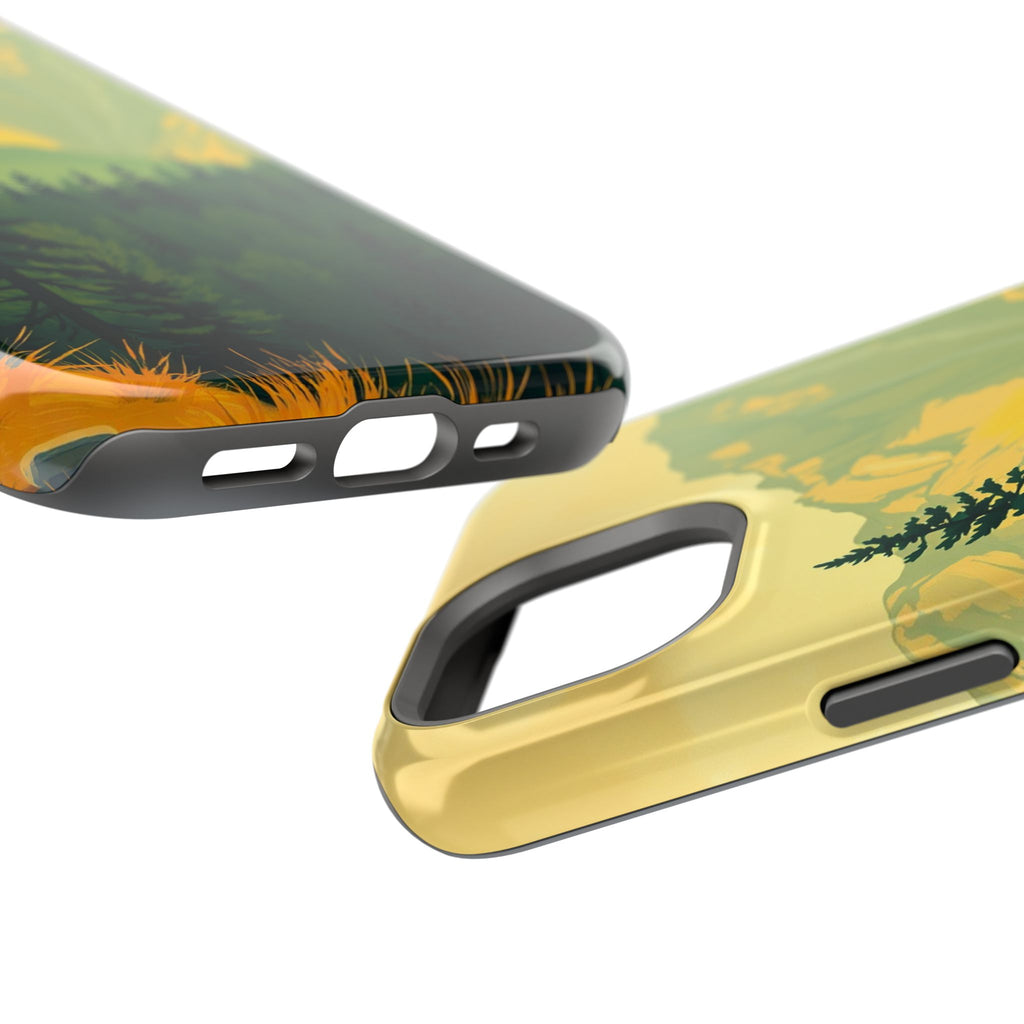 iPhone Pine Ridge Oil Painting Impressionist Slim iPhone Everyday · iPhone Case
