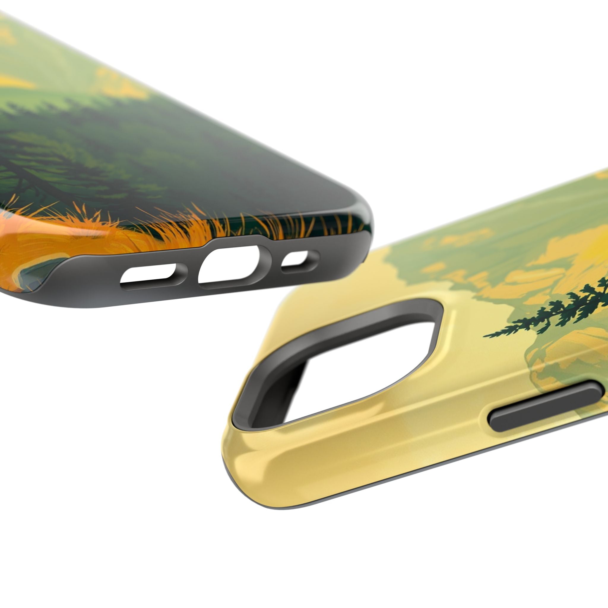 iPhone Pine Ridge Oil Painting Impressionist Slim iPhone Everyday · iPhone Case