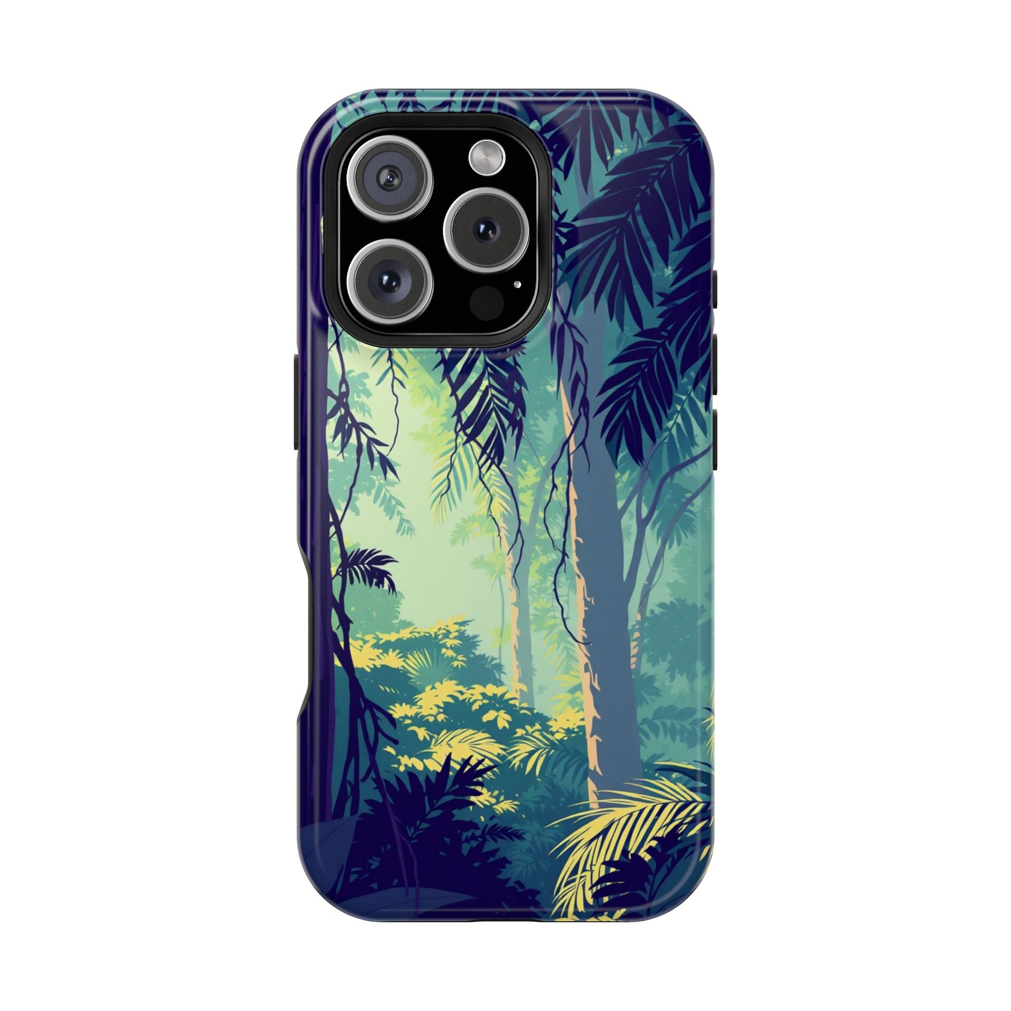 iPhone Mint And Blush Rainforest Canopy Slim Everyday iPhone Designer · iPhone C