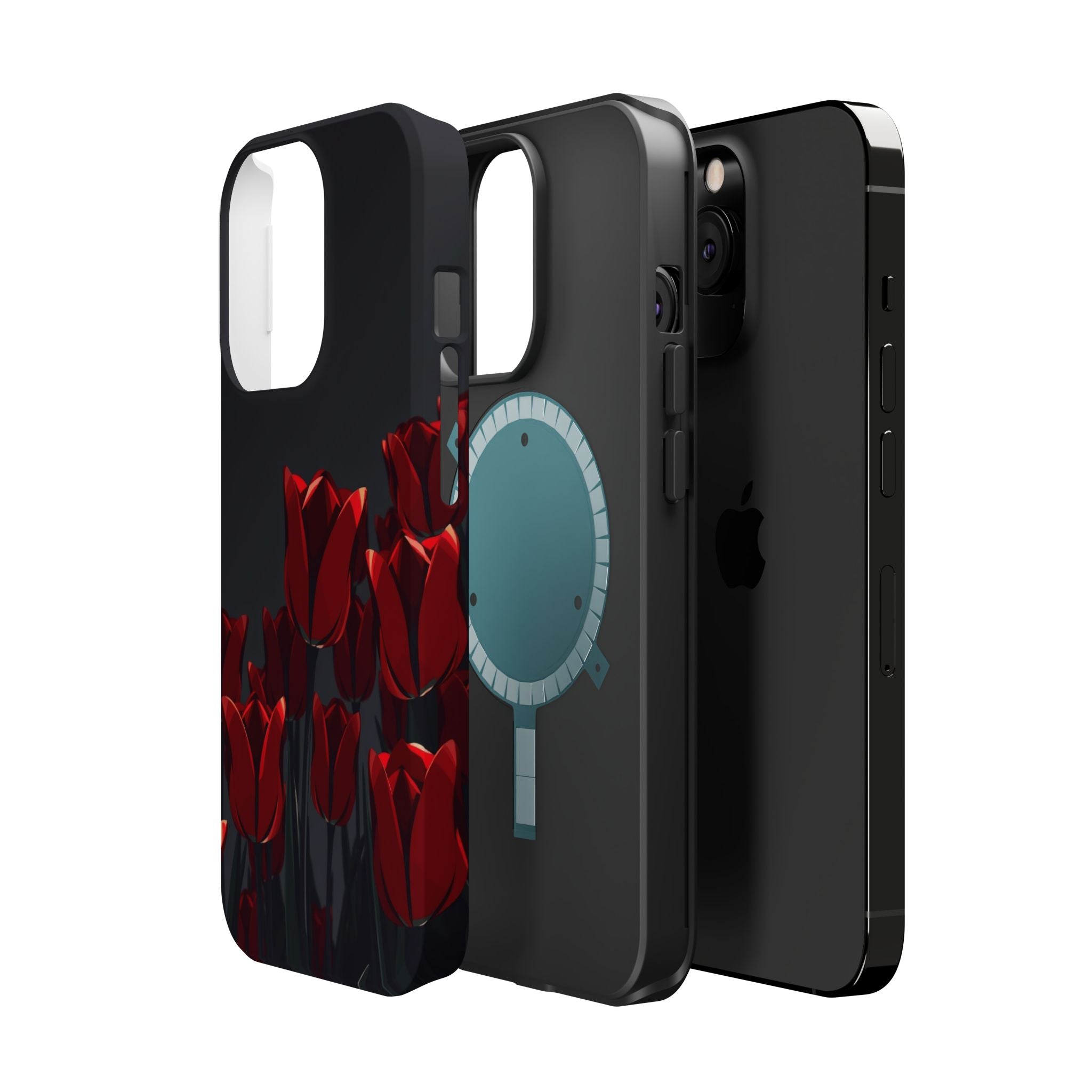 iPhone Tulip Row Mystic Art 10 Slim Everyday Designer Case · iPhone Case