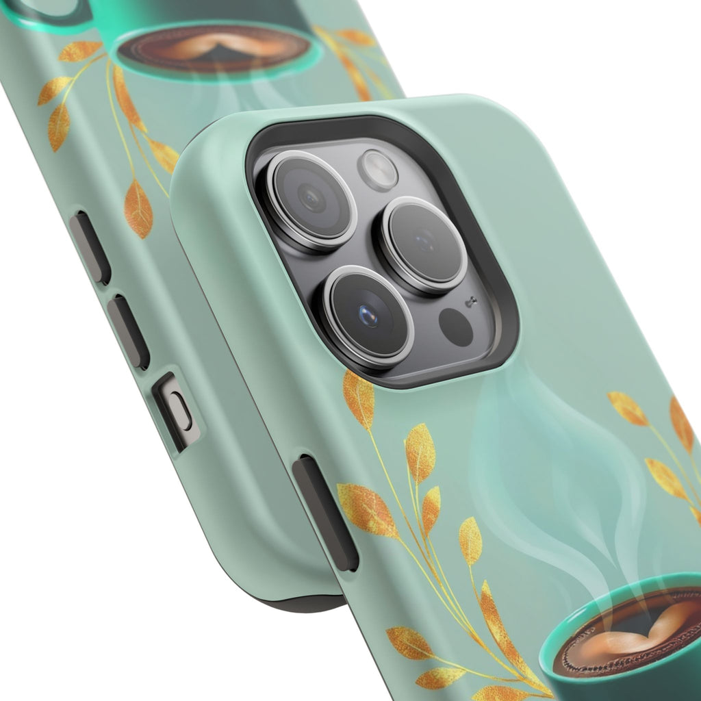 iPhone Radiant Emotional Support Coffee Design Soft Finish Everyday Case · iPhon