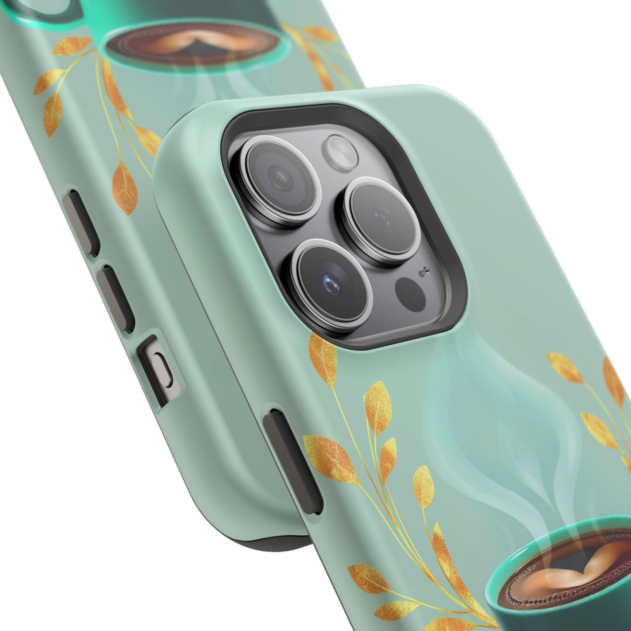 iPhone Radiant Emotional Support Coffee Design Soft Finish Everyday Case · iPhon