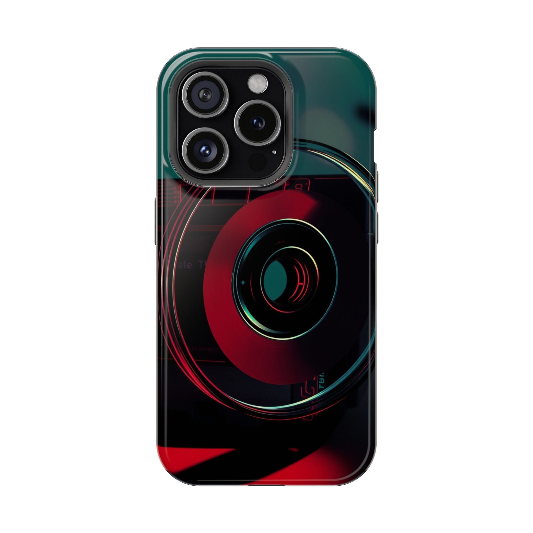 iPhone Vibrant Cassette Tape Rewind Design Slim Everyday Designer Case · iPhone