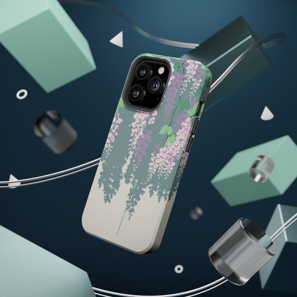 iPhone Dreamy Wisteria Cascade Design Slim Everyday Designer Case · iPhone Case