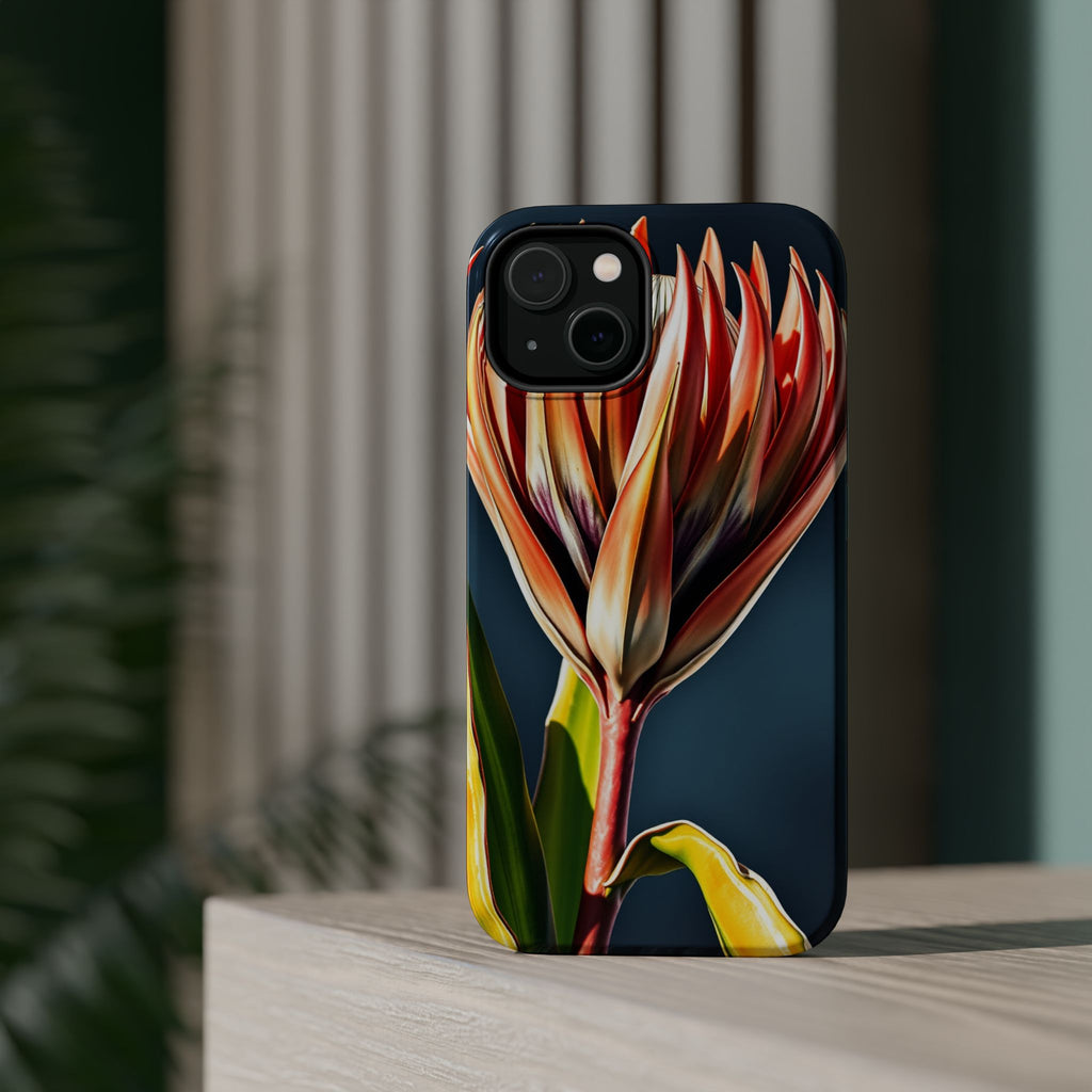 iPhone Protea Bold Vibrant Watercolor Slim Snap Case Ga · iPhone Case