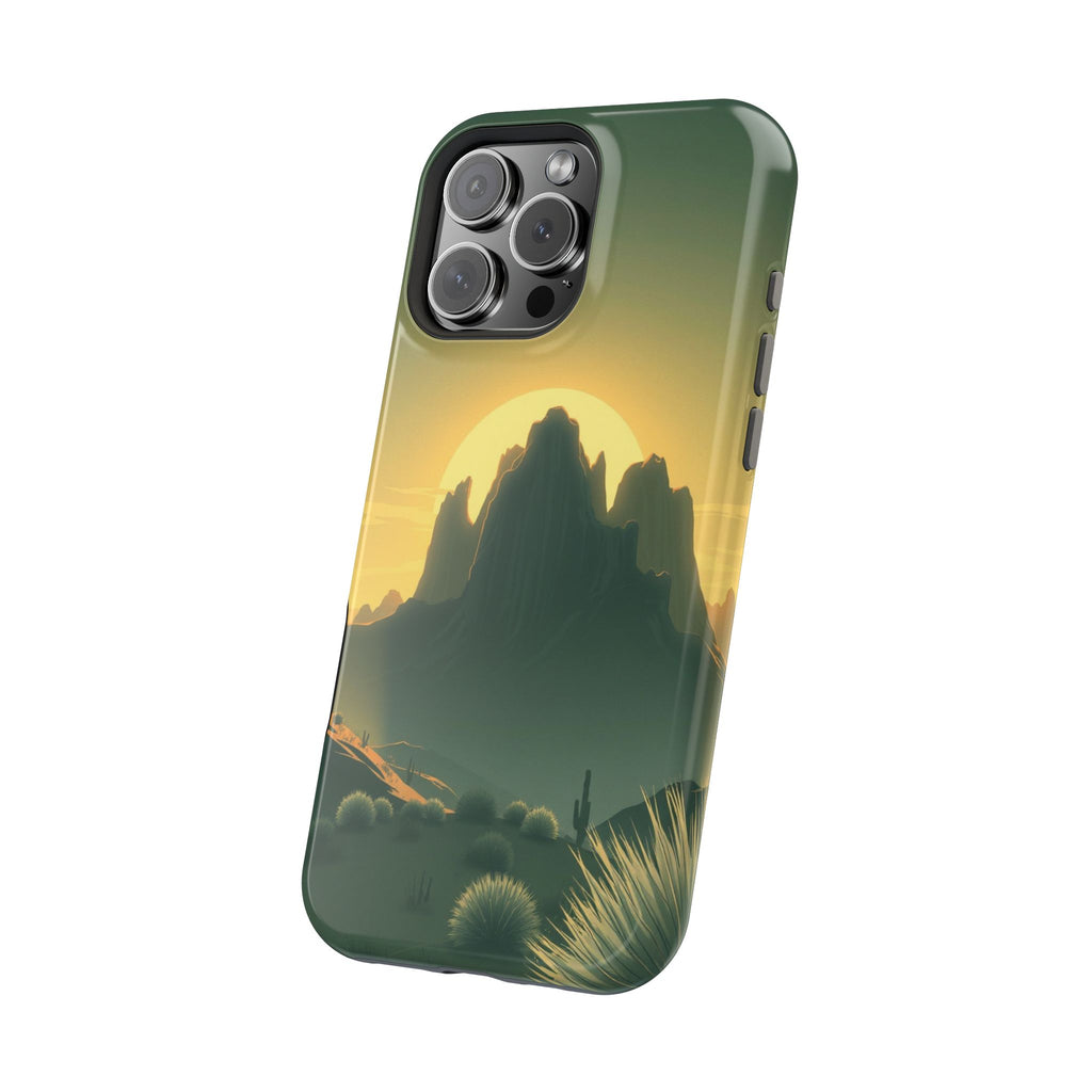 iPhone Mesa Sunset Dreamy Ethereal Bold Modern Everyday Snap Case · iPhone Case