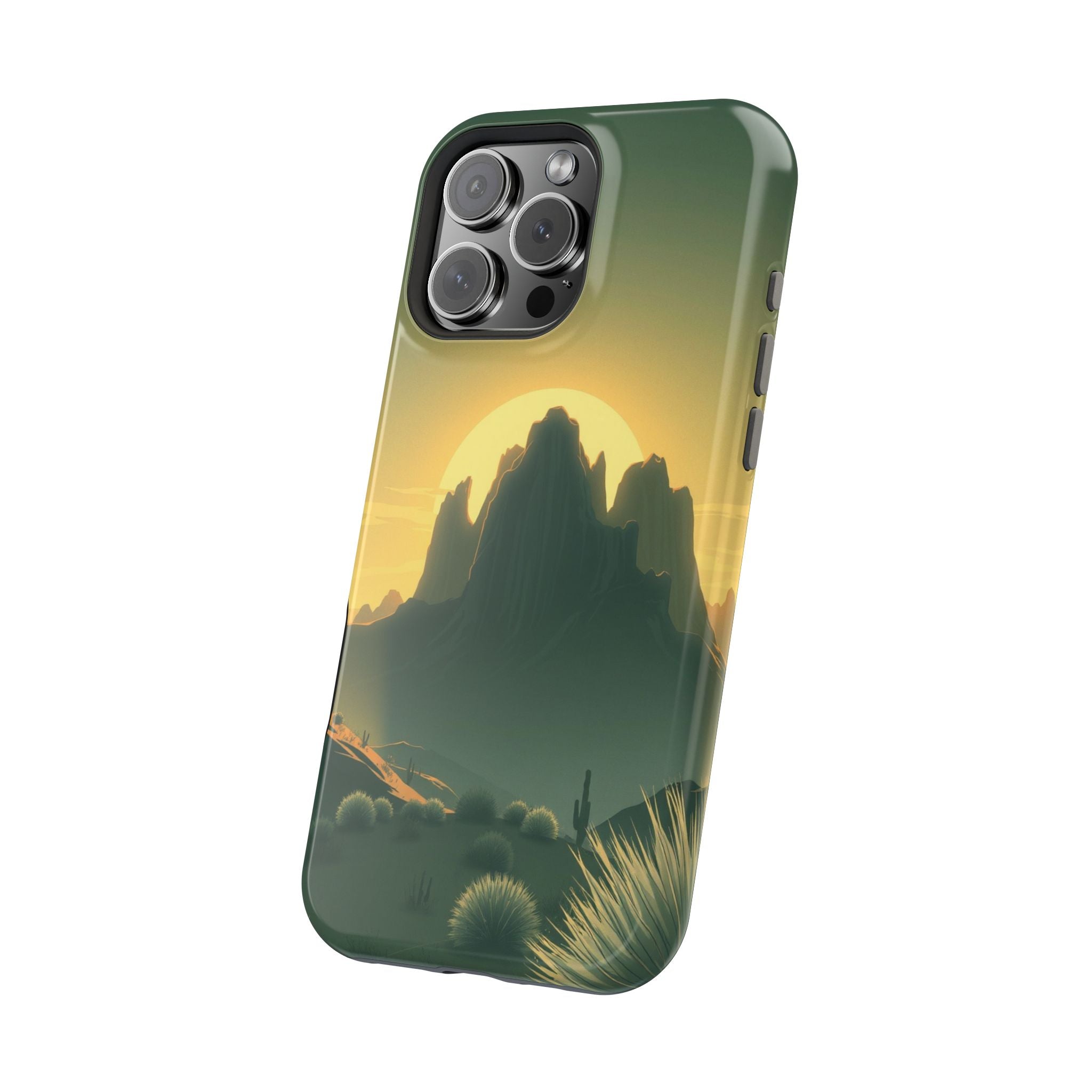 iPhone Mesa Sunset Dreamy Ethereal Bold Modern Everyday Snap Case · iPhone Case