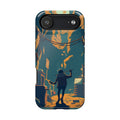 iPhone Mustard And Rust Unhinged in a Cute Way Soft Finish Everyday Case · iPhon