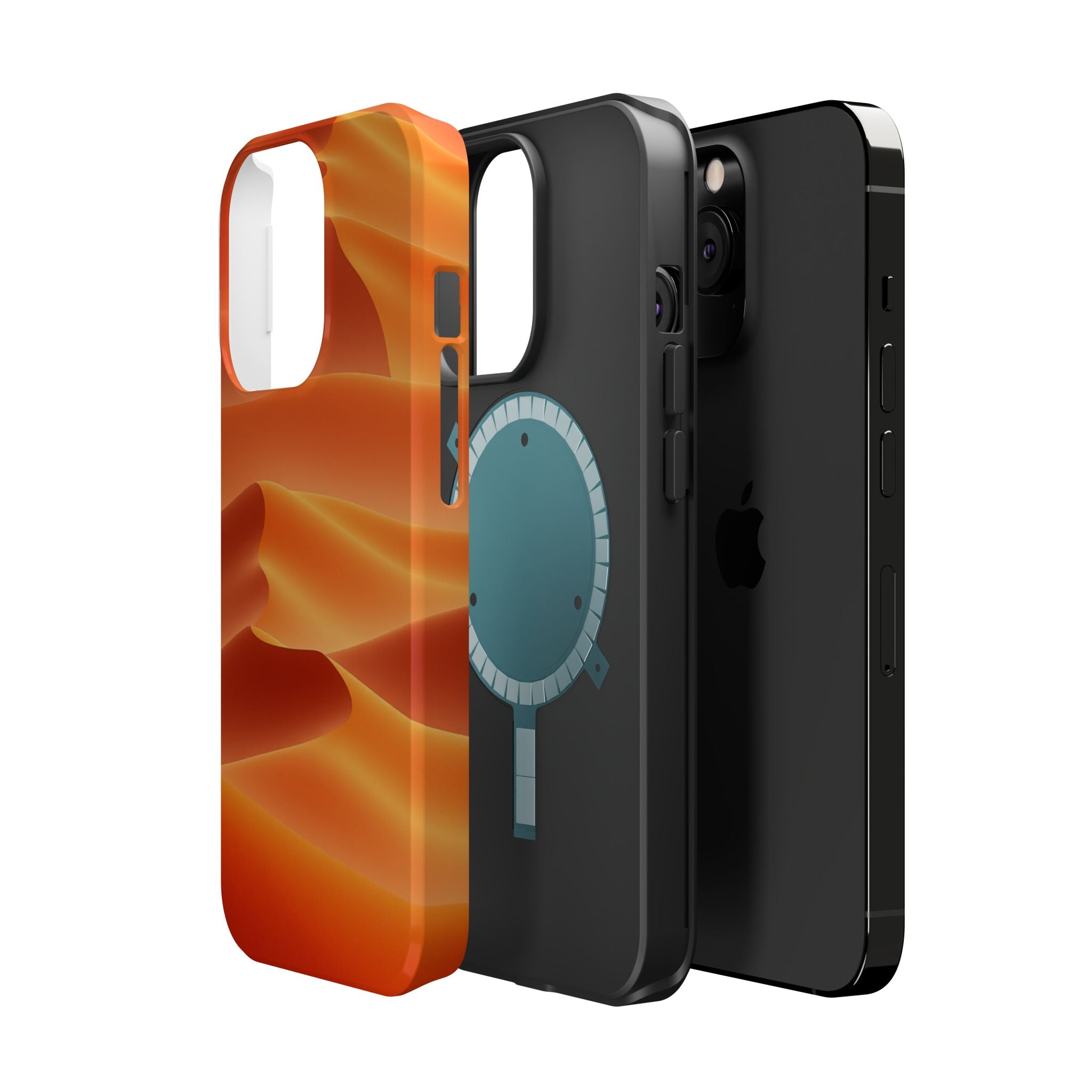 iPhone Rolling Hills Electric Art Bold Modern Everyday Snap Case · iPhone Case