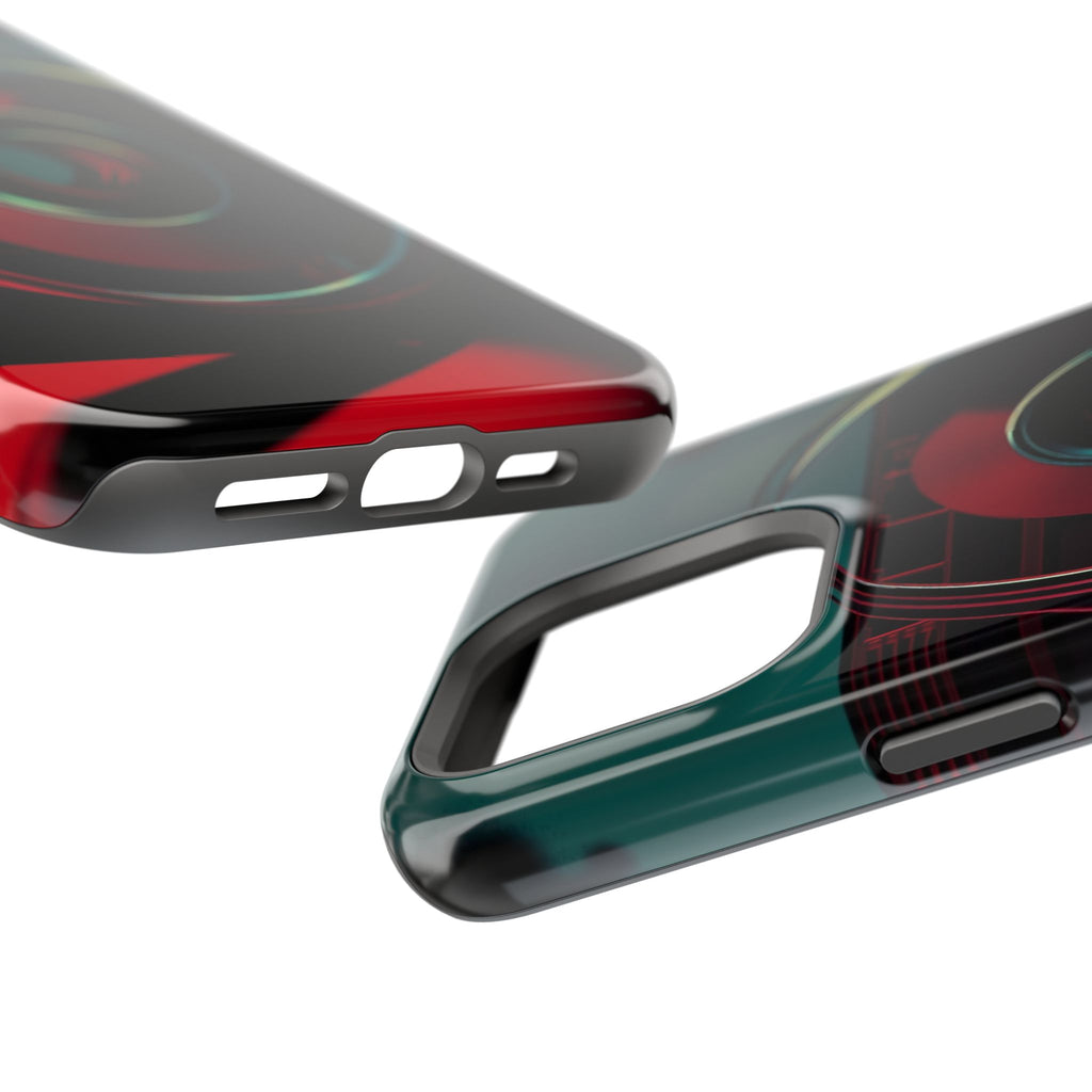 iPhone Vibrant Cassette Tape Rewind Design Slim Everyday Designer Case · iPhone