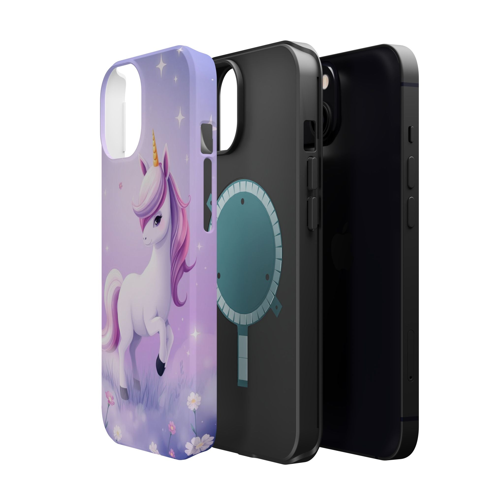 iPhone Lilac Mist Unicorn Kids Fun iPhone Phone Case Gift Artistic · iPhone Case