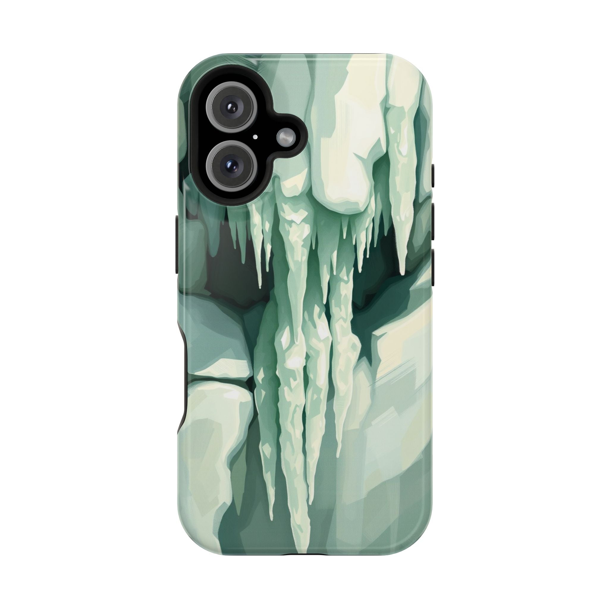 iPhone Earthy Icicle Formation Design Slim Everyday Designer Case · iPhone Case