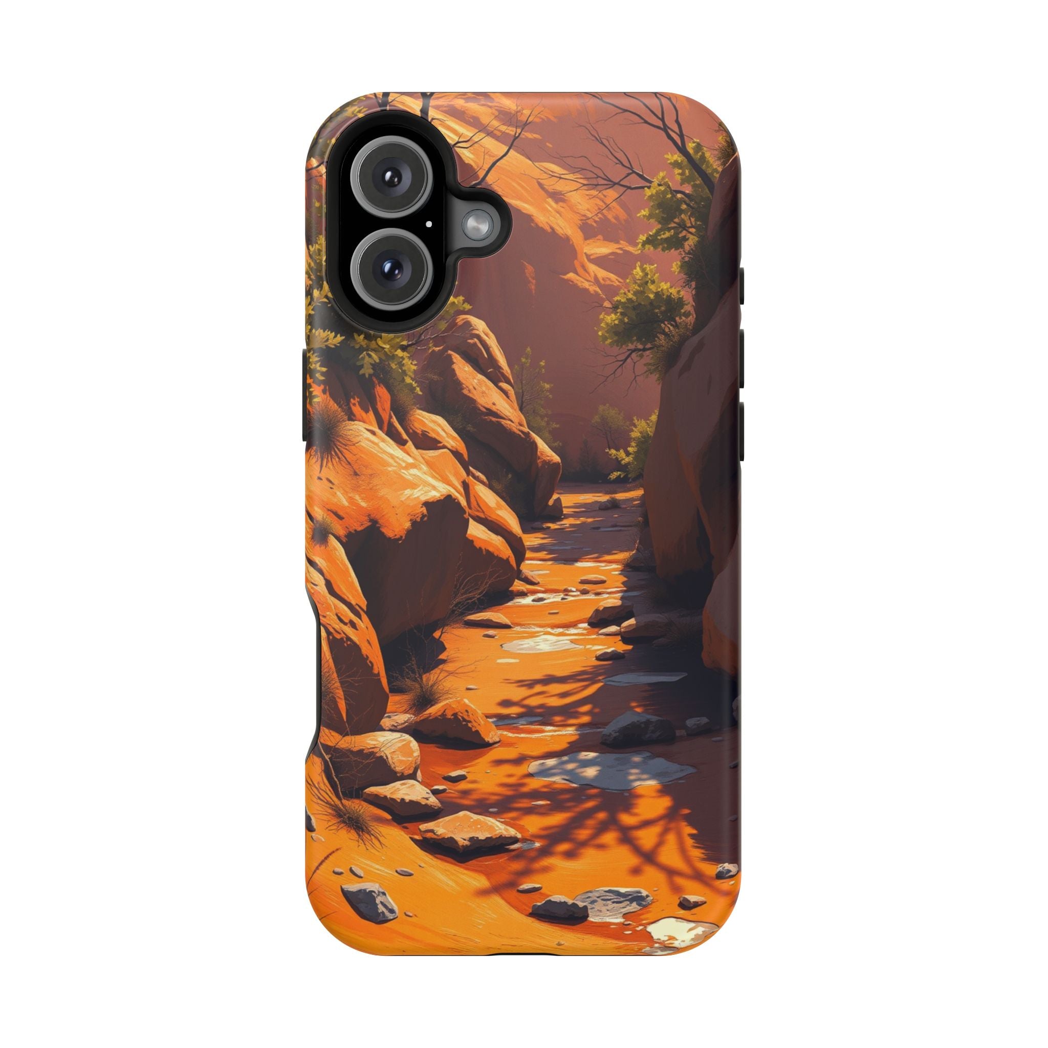 iPhone Spring Creek Bold Art Slim Everyday Designer Case · iPhone Case