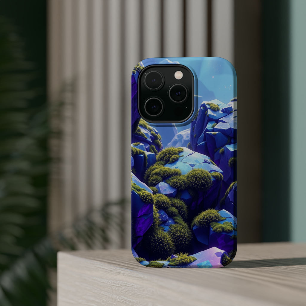 iPhone Moss Covered Rocks Cinematic Art Slim Everyday iPhone Designer · iPhone C