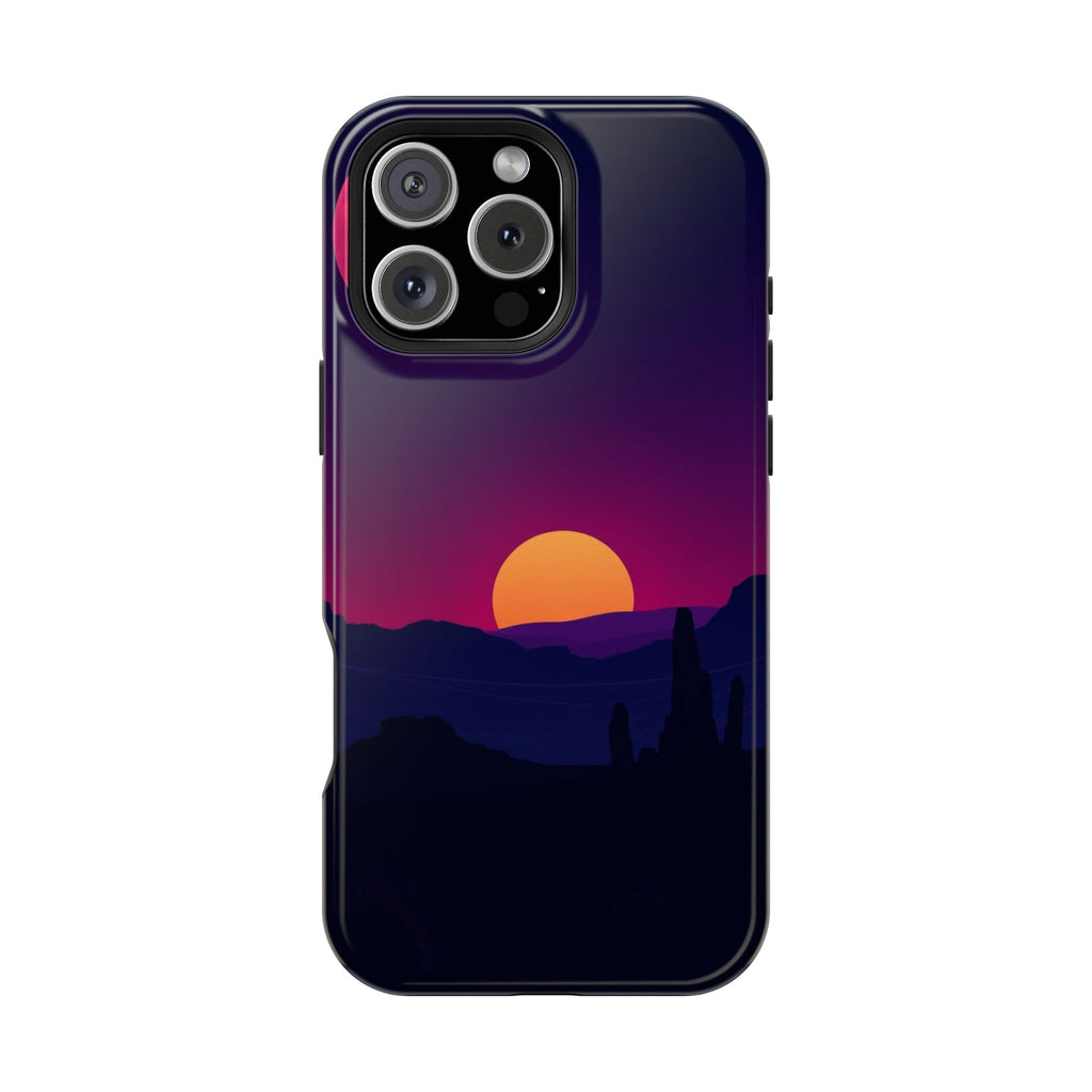 iPhone Mesa Sunset Bold Art 18 Slim Everyday Designer Case · iPhone Case