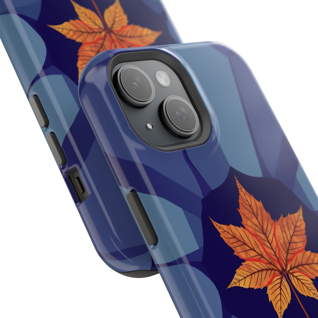 iPhone Autumn Maple Abstract Geometric Slim Everyday Designer Case · iPhone Case