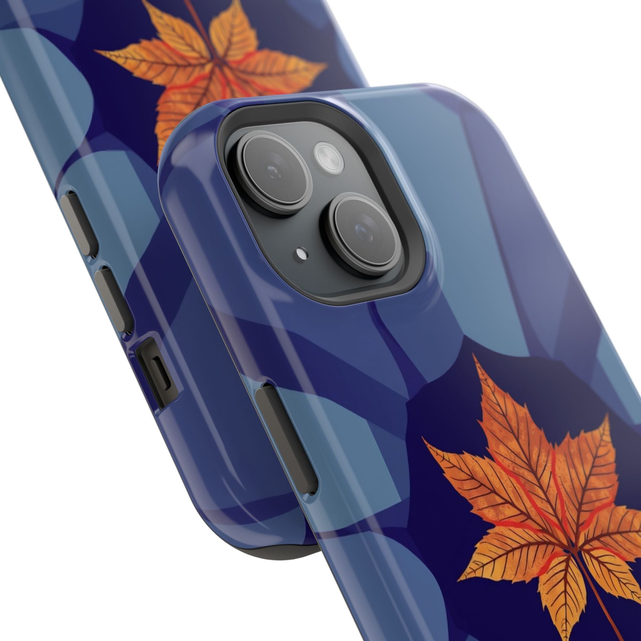 iPhone Autumn Maple Abstract Geometric Slim Everyday Designer Case · iPhone Case