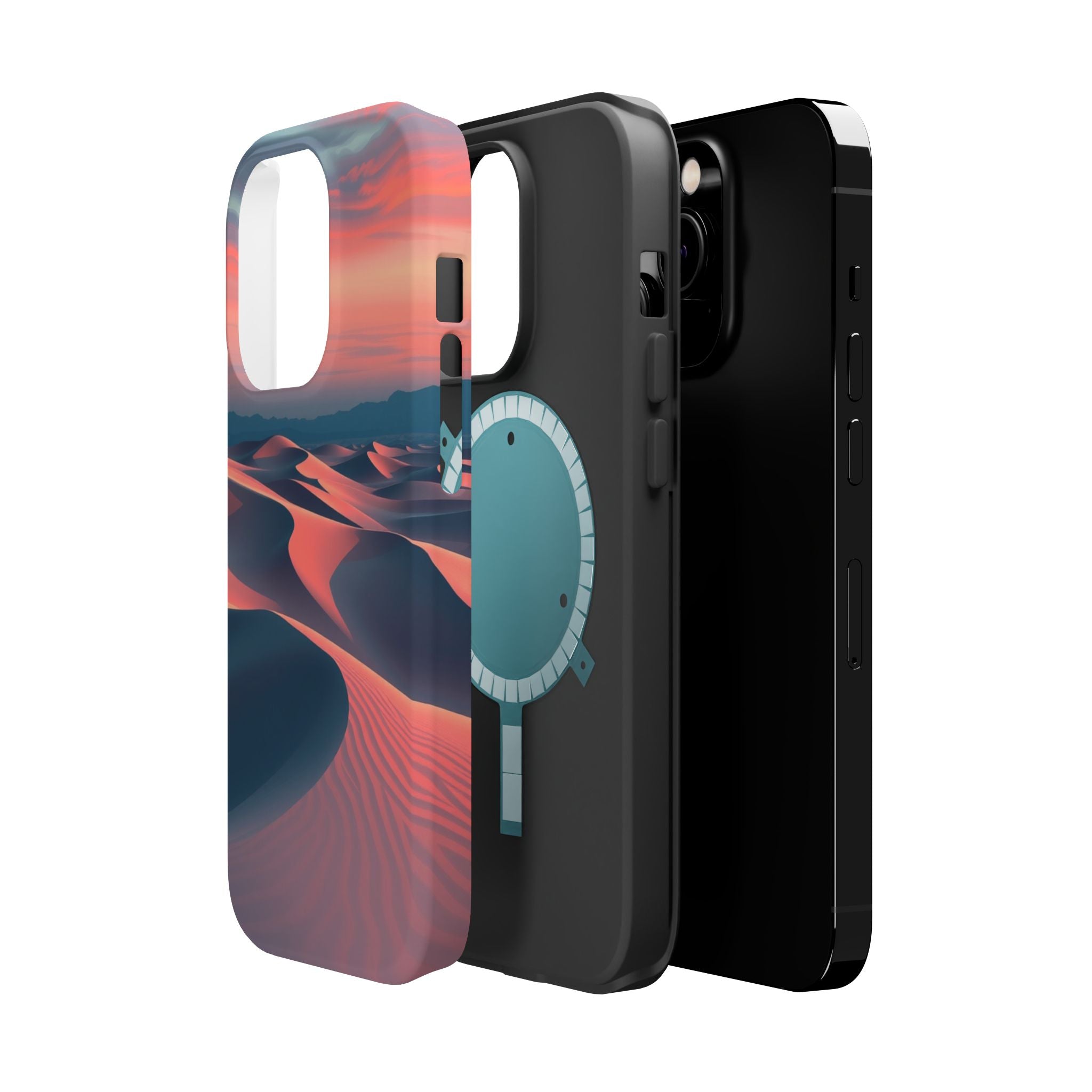 iPhone Sand Dunes at Dusk Oil Painting Impressionist iPhone Slim · iPhone Case