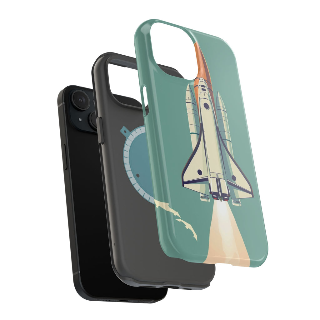 iPhone Retro Space Shuttle Cinematic Art Slim Everyday Designer Case · iPhone Ca
