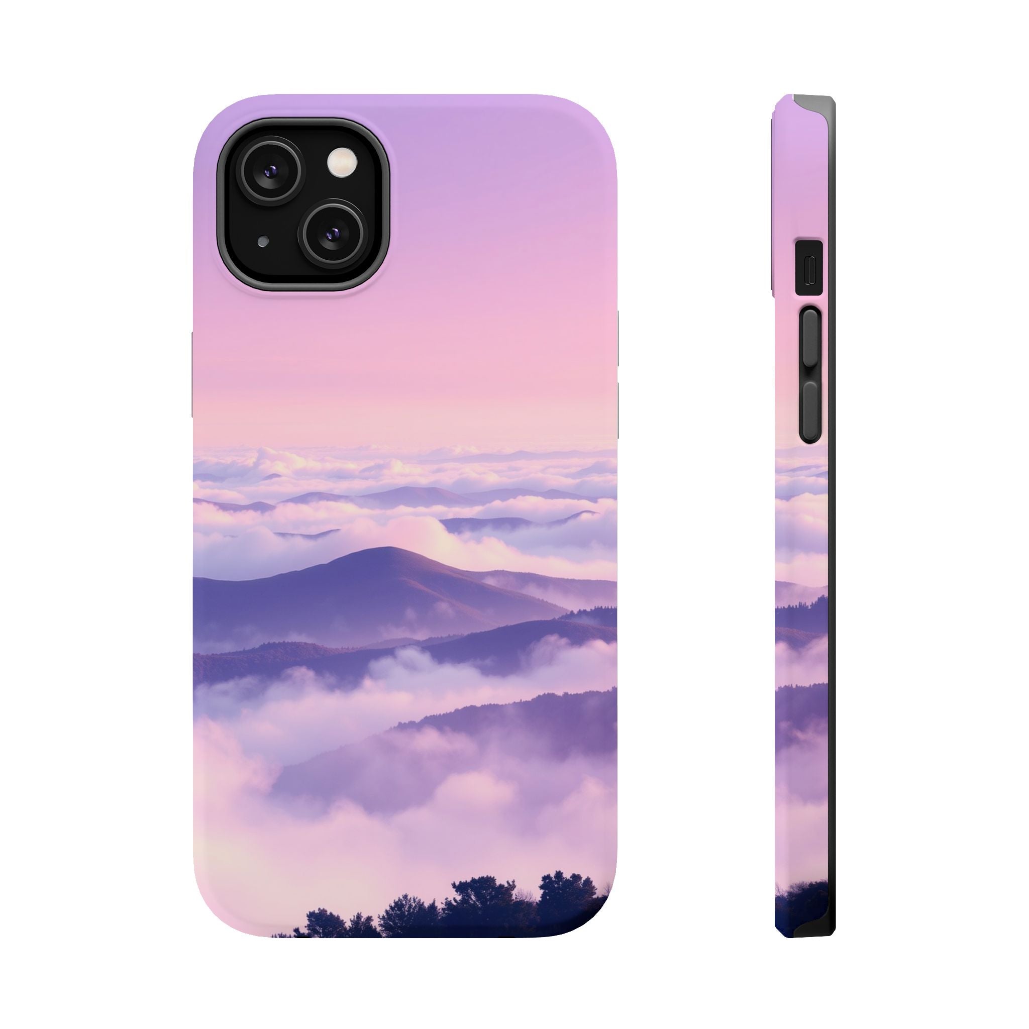 iPhone Fog Rolling Over Hills Electric Art Slim iPhone Everyday · iPhone Case